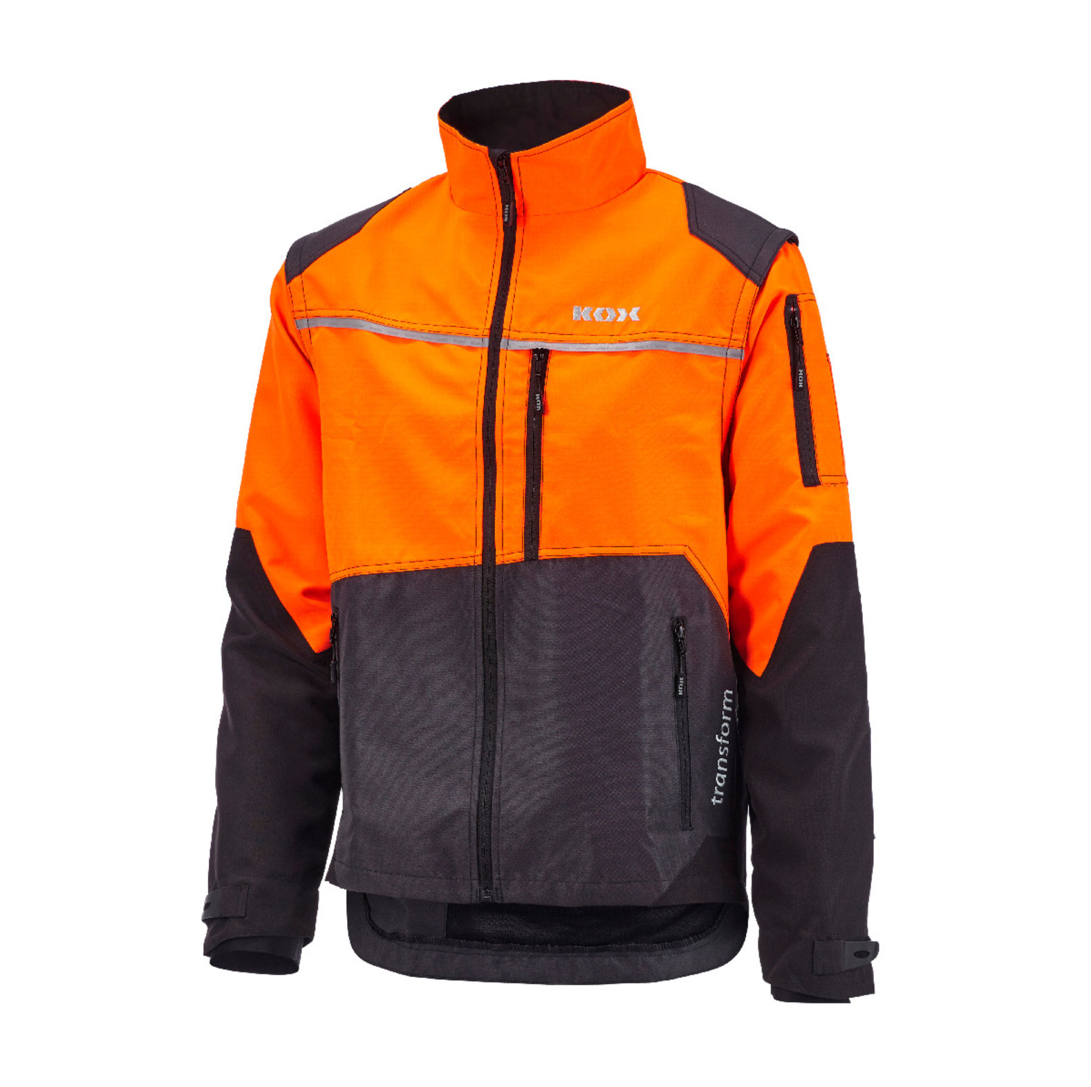  KOX Forstjacke Transform Anthrazit/Orange - bei KOX online bestellen | XX71430 
