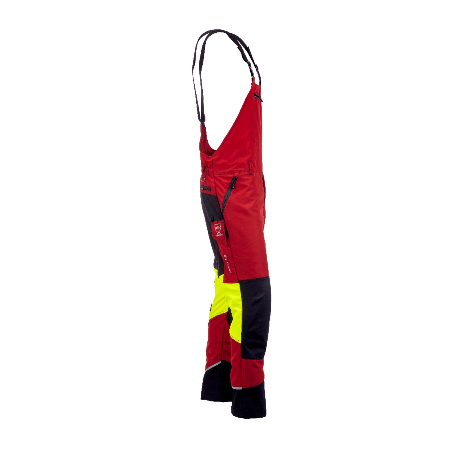KOX Schnittschutz Latzhose Duro 3.0 Rot/Gelb - bei KOX online bestellen | XX71116