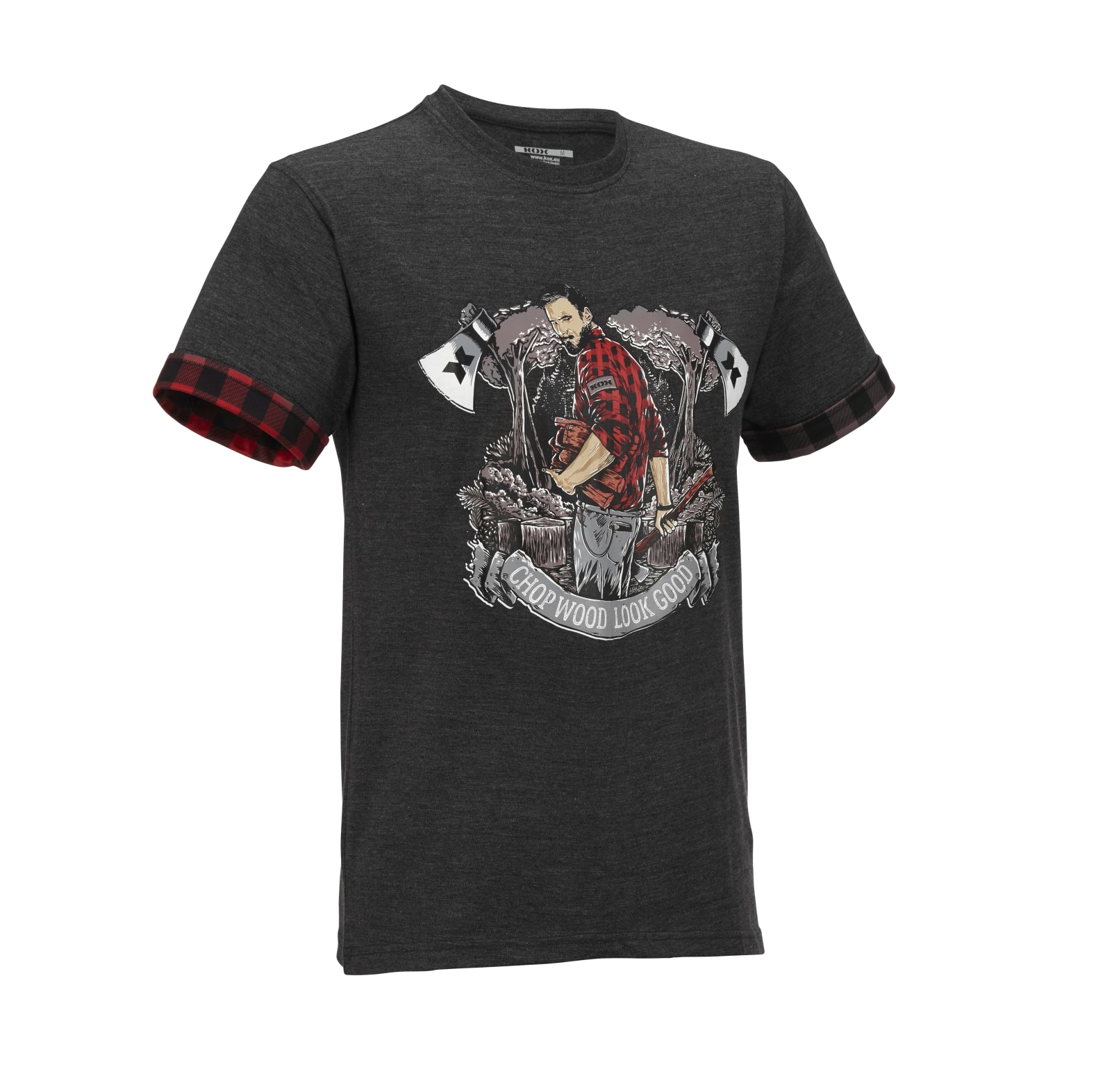  KOX edition T-Shirt grijs 2022 - bij KOX online bestellen | XX77186 