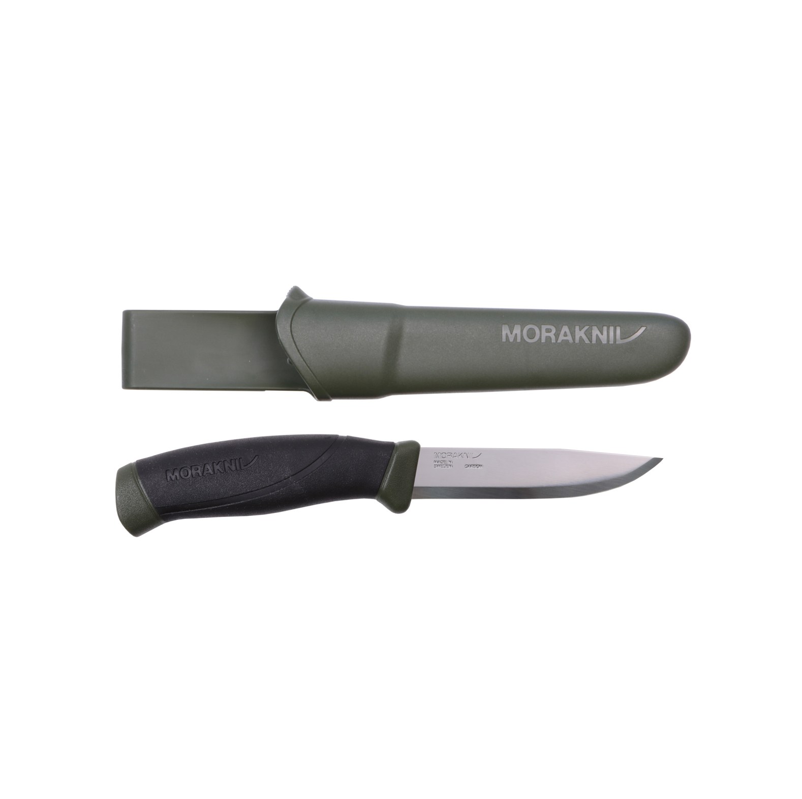 MORAKNIV  Jagdmesser / Outdoormesser Companion  / 10 cm / Schwarz-Olivgr�n - bei KOX online bestellen | XXMO11863