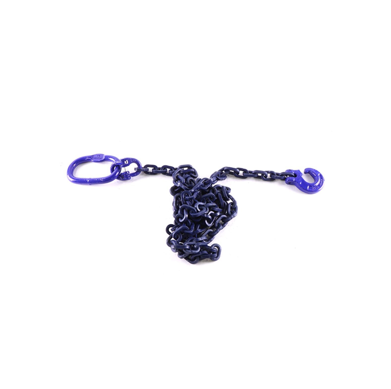  Chane carre avec crochet  boucles et maillon de suspension, qualit 10, force de traction admissible LC 8500 daN, longueur 2, 5 m, chane  10 mm - commander en ligne chez KOX | XXGLKRS-10-25-10 