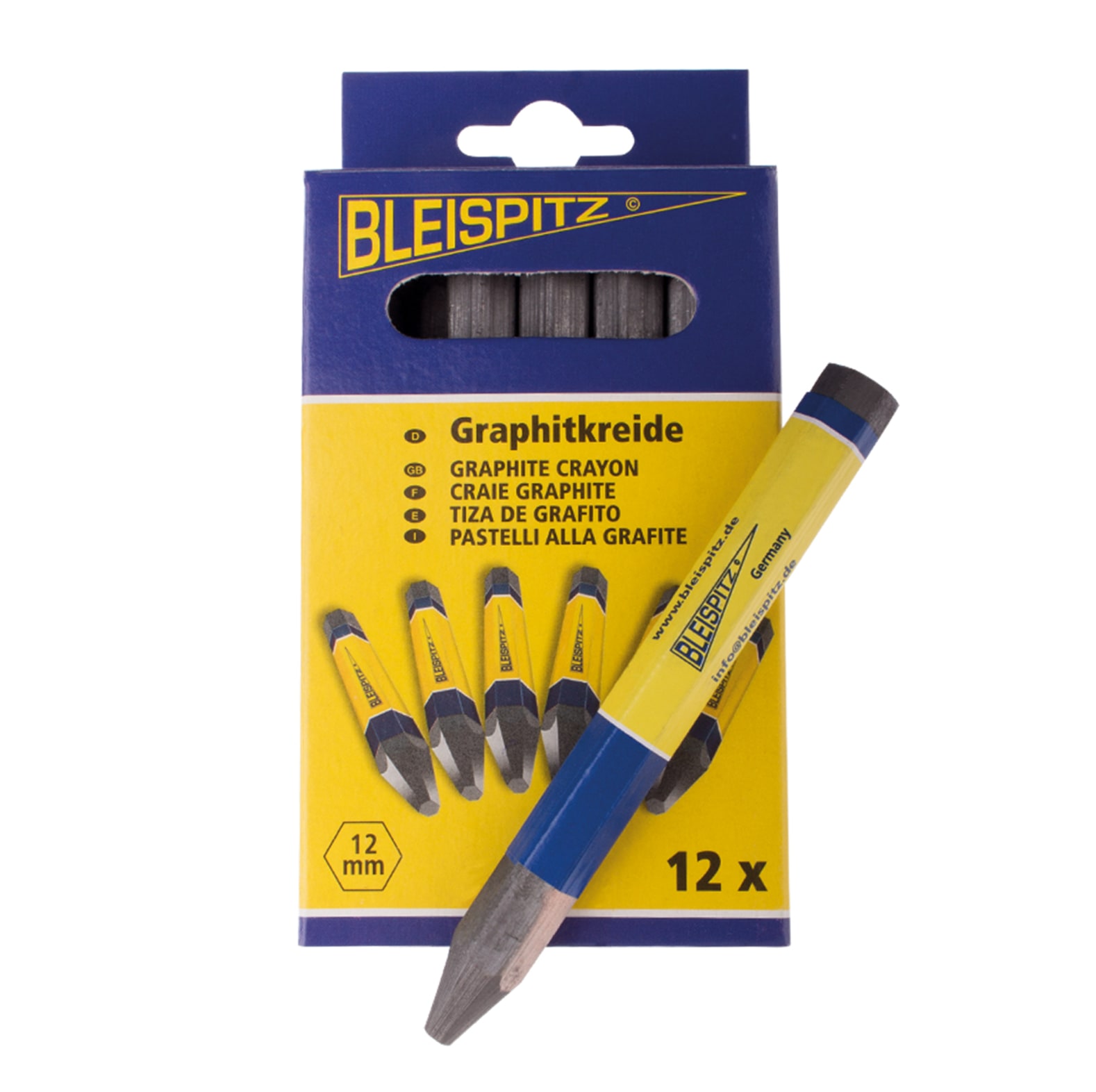 Bleispitz Signierkreide Graphit - bei KOX online bestellen | XX9750-7
