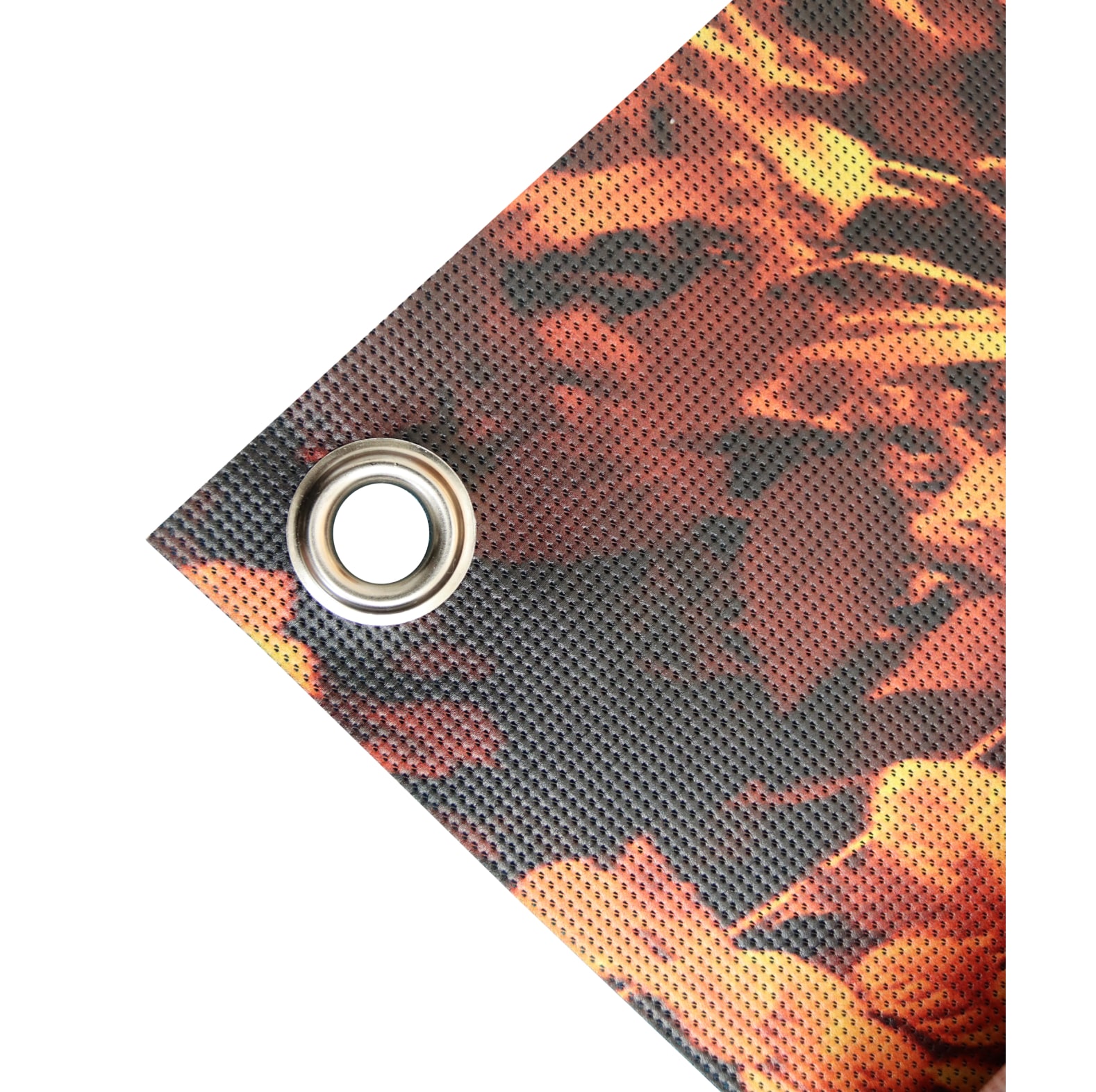 KOX waarschuwings-/camouflagenet bos 4 x 1 m met edelstalen oogjes - bij KOX online bestellen | XX9756