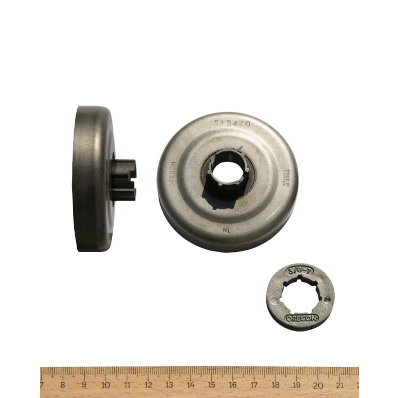  Pignon  bague Oregon 3/8