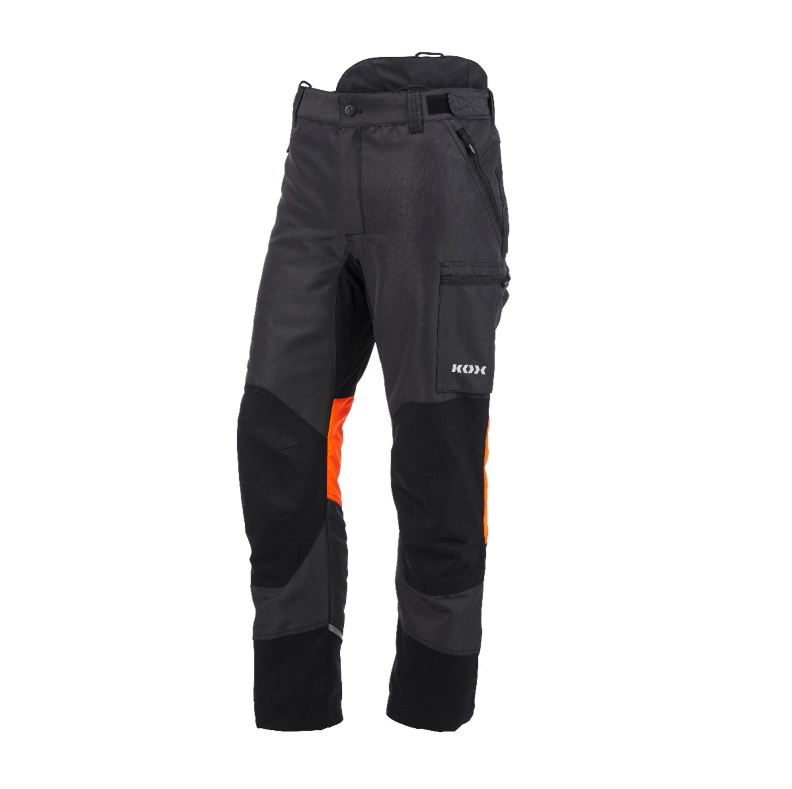  KOX Schnittschutzhose Duro 3.0 Anthrazit/Orange - bei KOX online bestellen | XX71232 