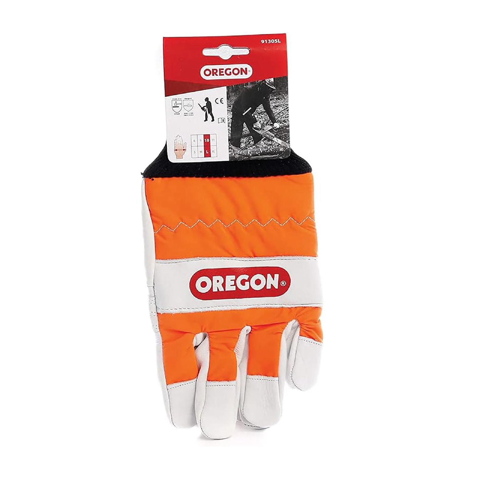  Oregon Schnittschutzhandschuhe / Schutzhandschuhe Orange - bei KOX online bestellen | 91305 