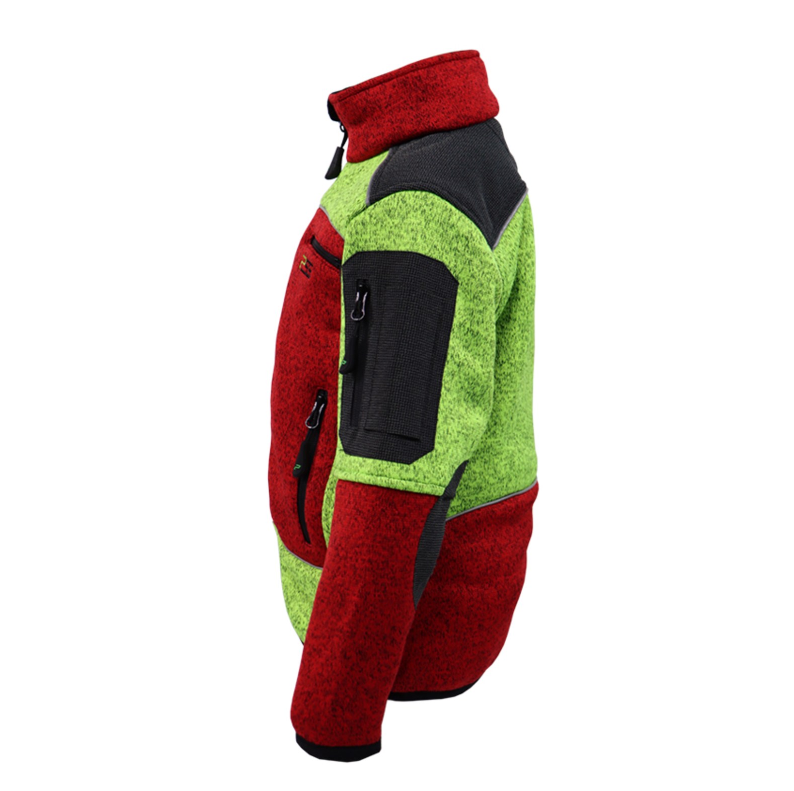 PSS Faserstrickjacke fr Kinder X-treme Arctic Kids Gelb/Rot - bei KOX online bestellen | XX76133