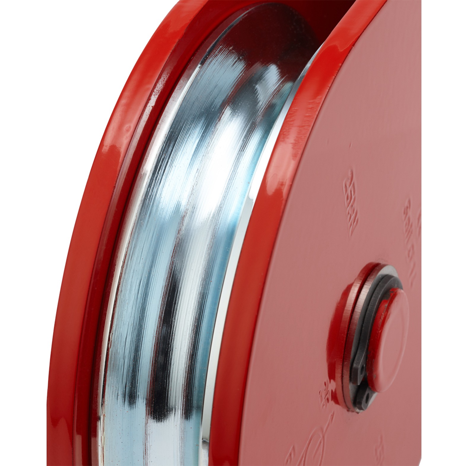 Umlenkrolle mit beweglichen Seitenblechen zul. Zugkraft LC: 5000 daN, Rollen : 140 mm - bei KOX online bestellen | XXGLSR-25