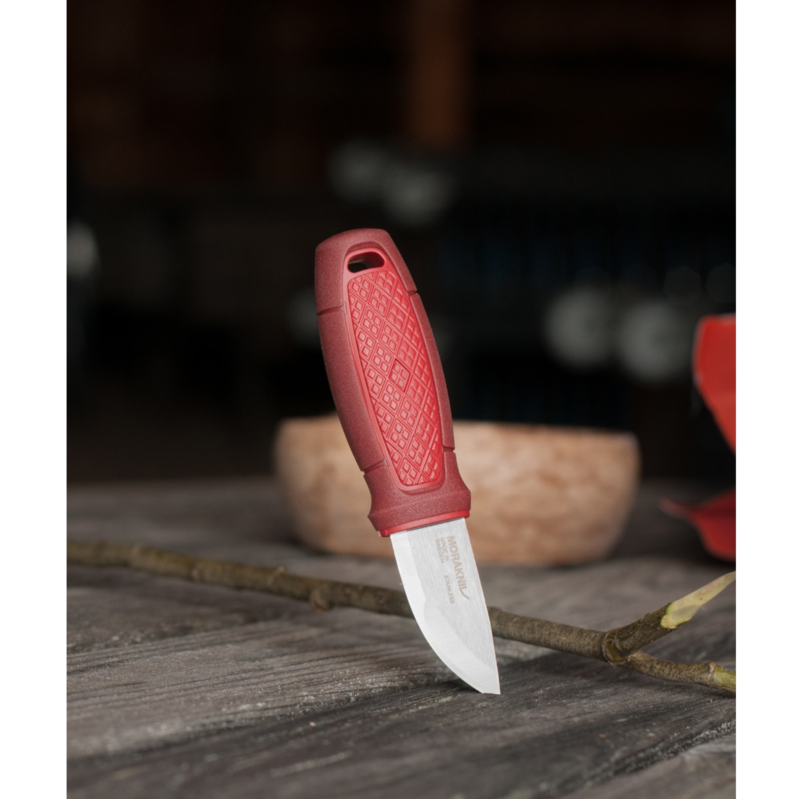 MORAKNIV Messer Eldris 5, 4 cm / Rot - bei KOX online bestellen | XXMO12648