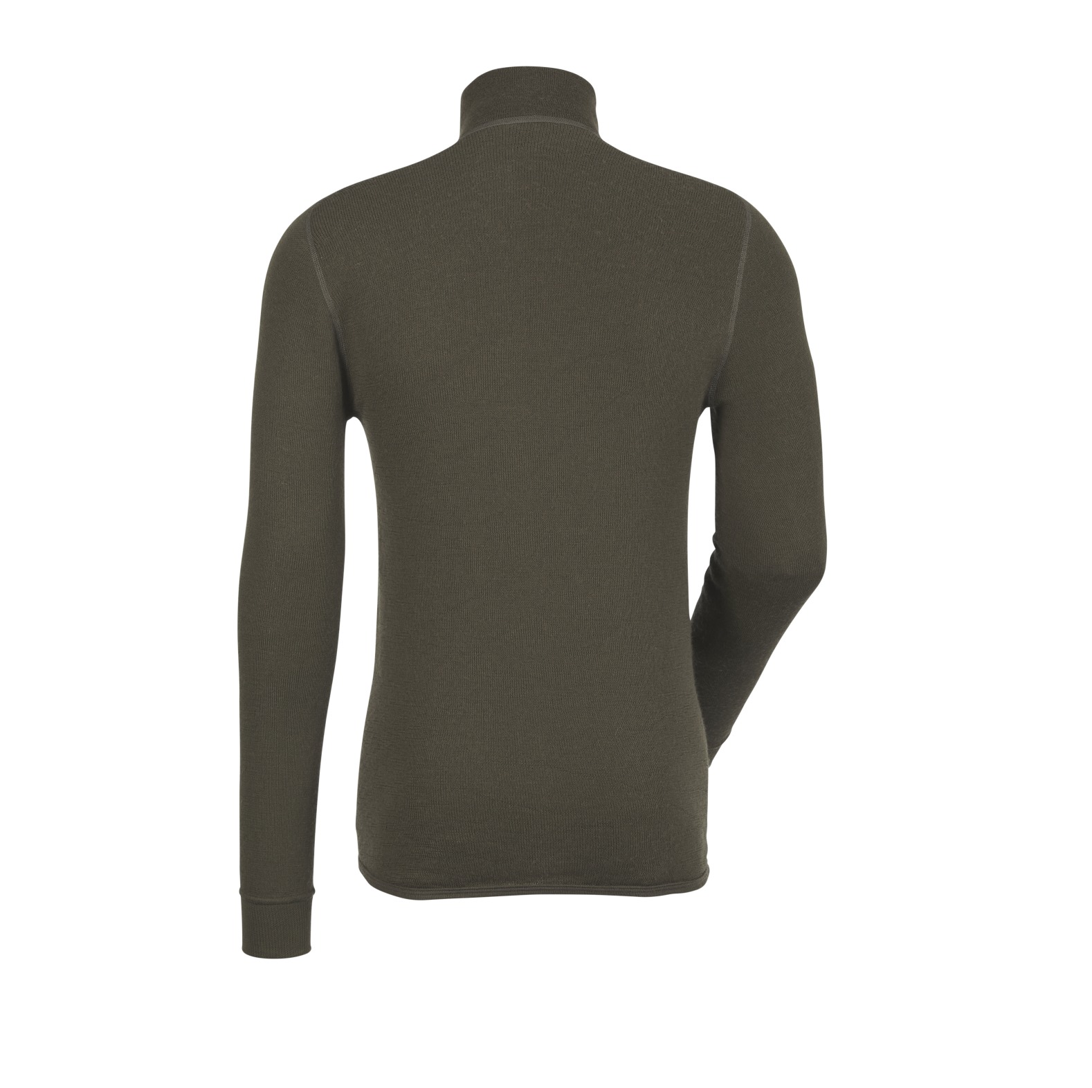 Woolpower Zip Turtleneck 200 Rollkragenhemd / Merino Shirt langarm Pine Green - bei KOX online bestellen | XXWP7222GR