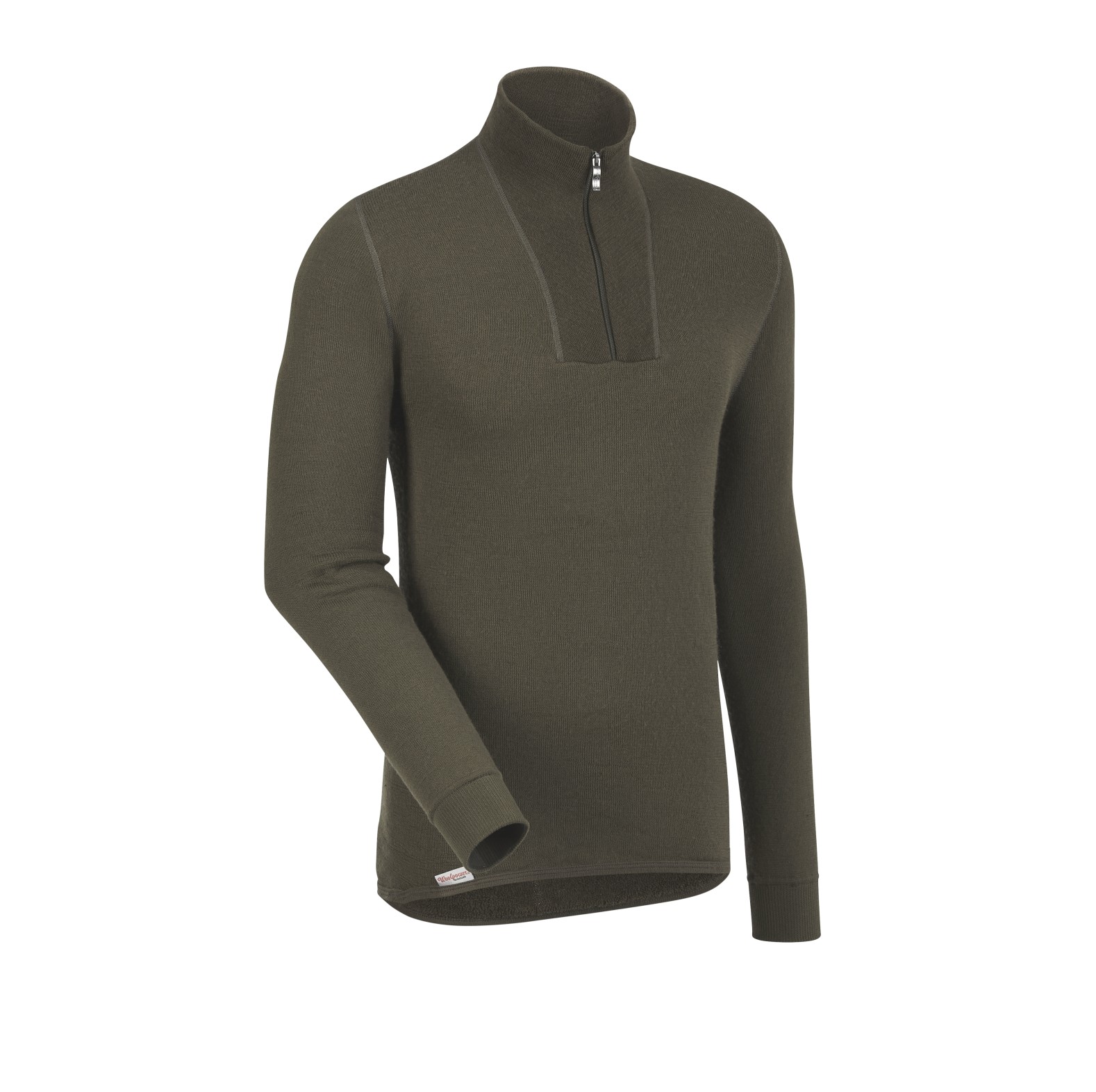  Woolpower Zip Turtleneck 200 Rollkragenhemd / Merino Shirt langarm Pine Green - bei KOX online bestellen | XXWP7222GR 