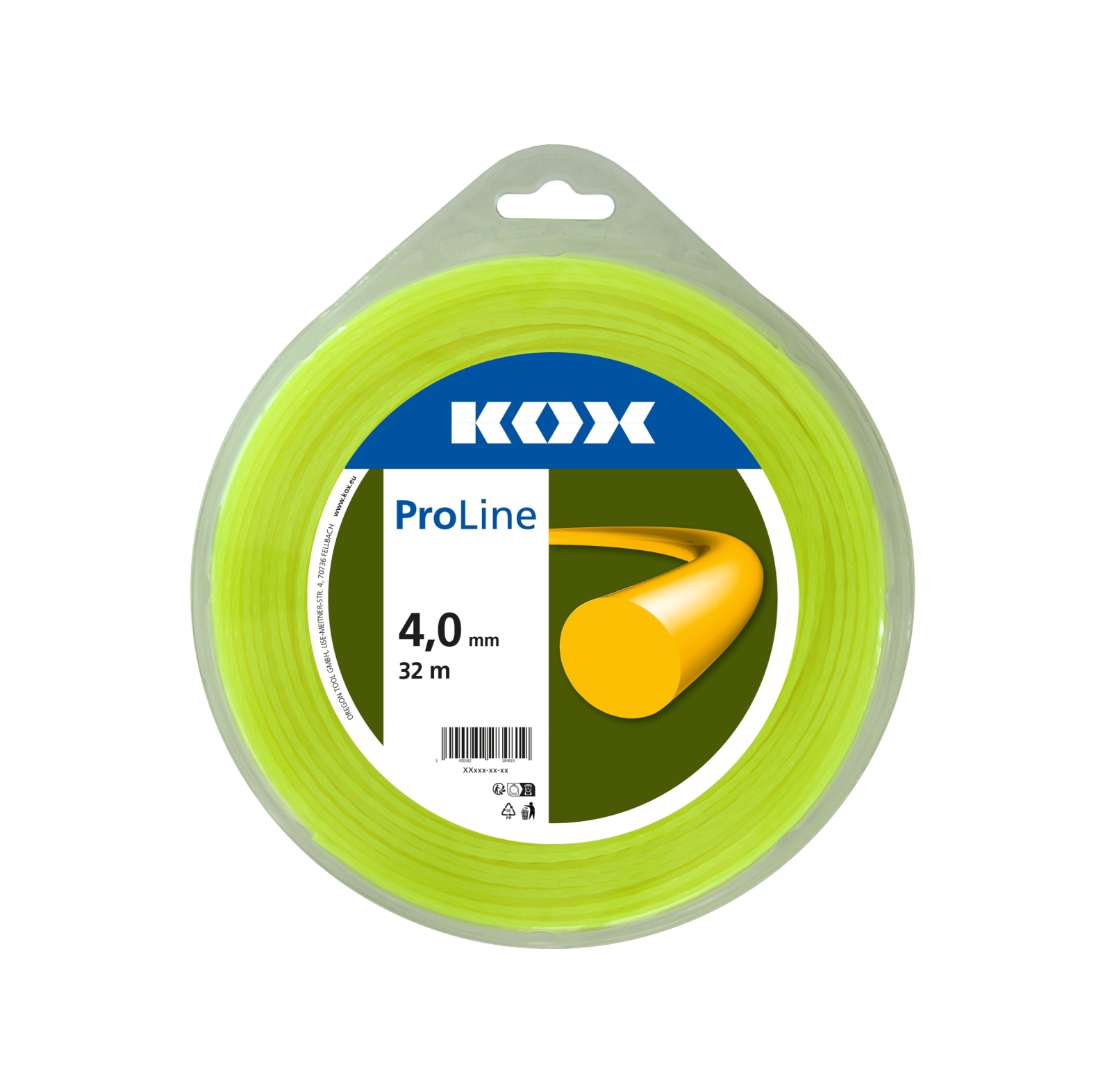 KOX ProLine Fil rond pour dbroussailleuse - commander en ligne chez KOX | XXF211