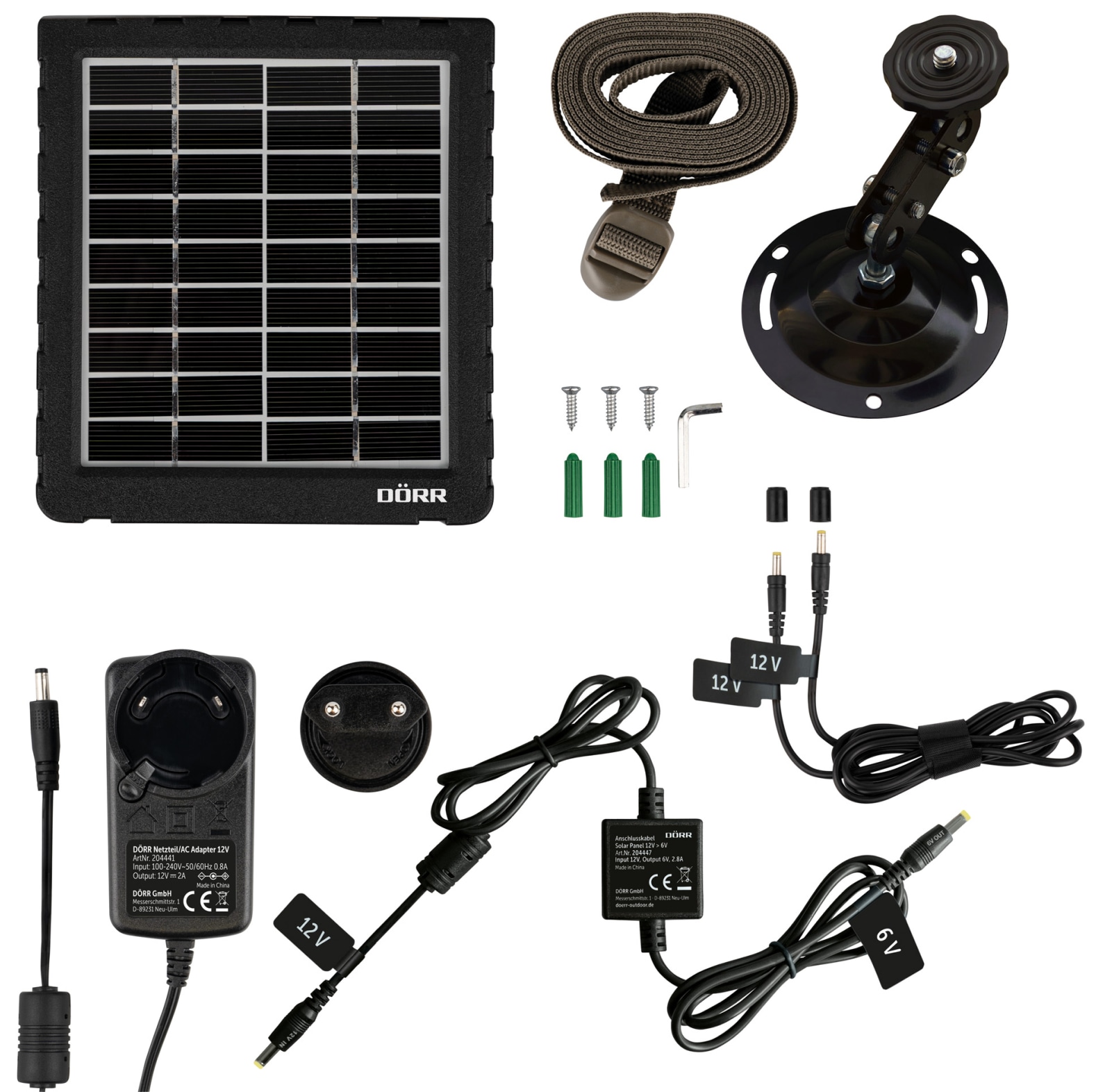 Panneau solaire DRR Li-1500 compatible avec toutes les camras de surveillance DRR - commander en ligne chez KOX | XXDR204442
