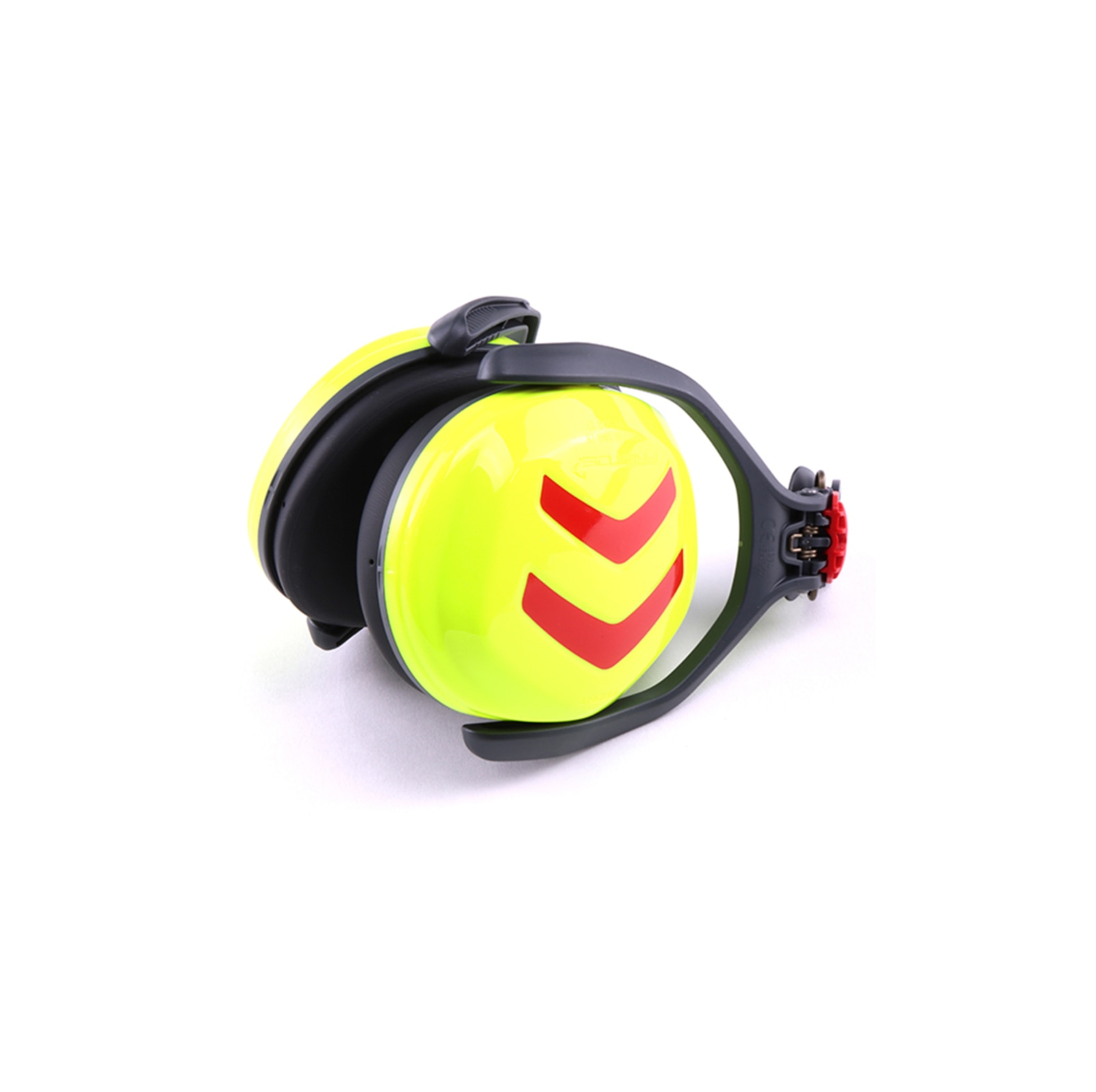 Capsule de protection auditive PROTOS Integral Jaune Fluo/Rouge - commander en ligne chez KOX | XX74223