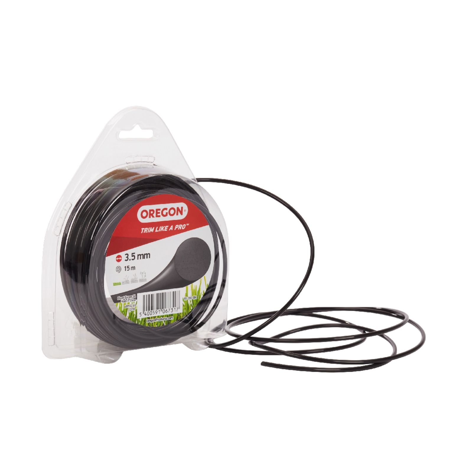 Oregon coloured Line maaidraad 3, 0 mm diameter, 15 m lengte - bij KOX online bestellen | 69-390-BK
