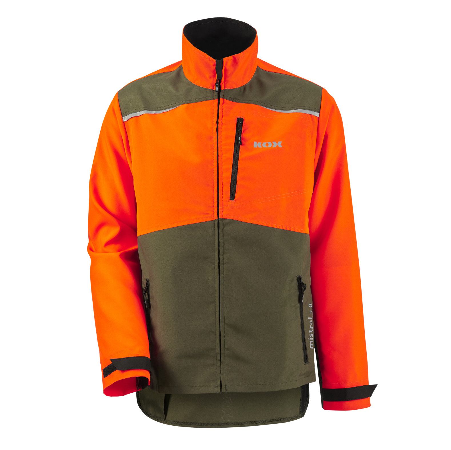 KOX bosbouwjas Mistral 3.0 groen/oranje - bij KOX online bestellen | XX71427
