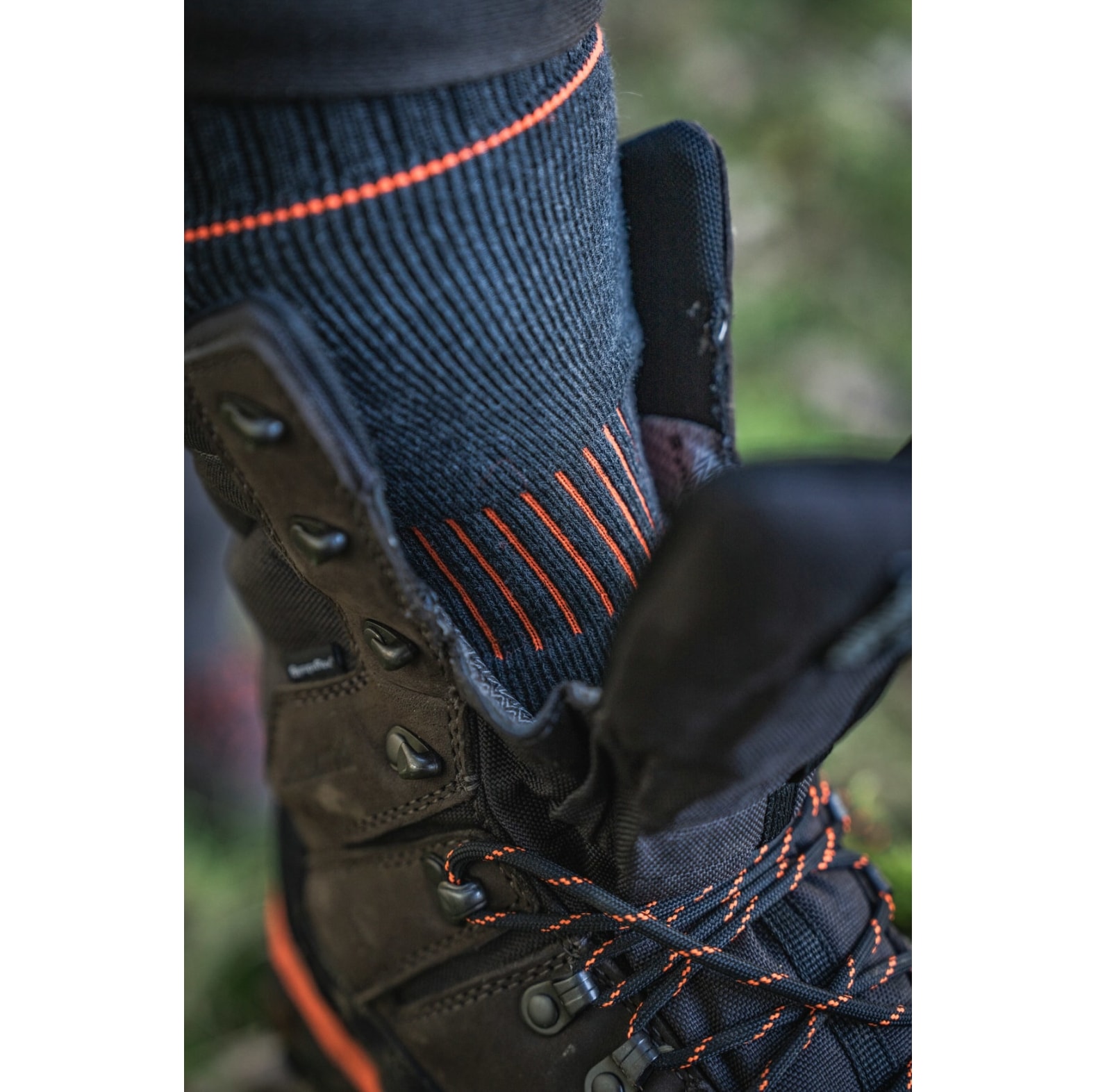 Seeland beheizbare Jagdsocken Celsius Heat Pine Green Melange Gr��e 43 - bei KOX online bestellen | XXSL6490015-43
