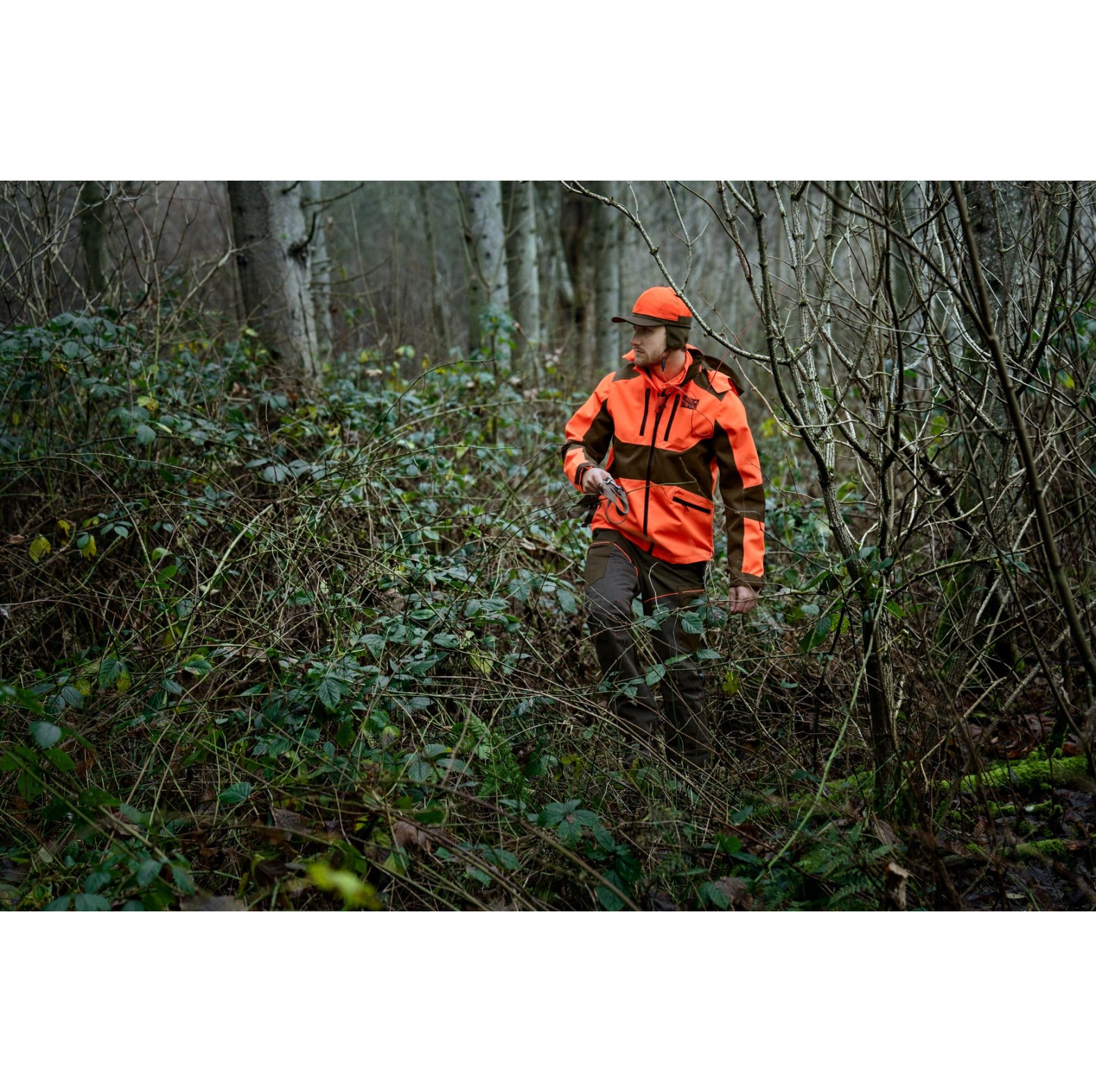 Seeland Jagdhose Venture Edge Pine Green / Hi-Vis Orange - bei KOX online bestellen | XXSL8250030