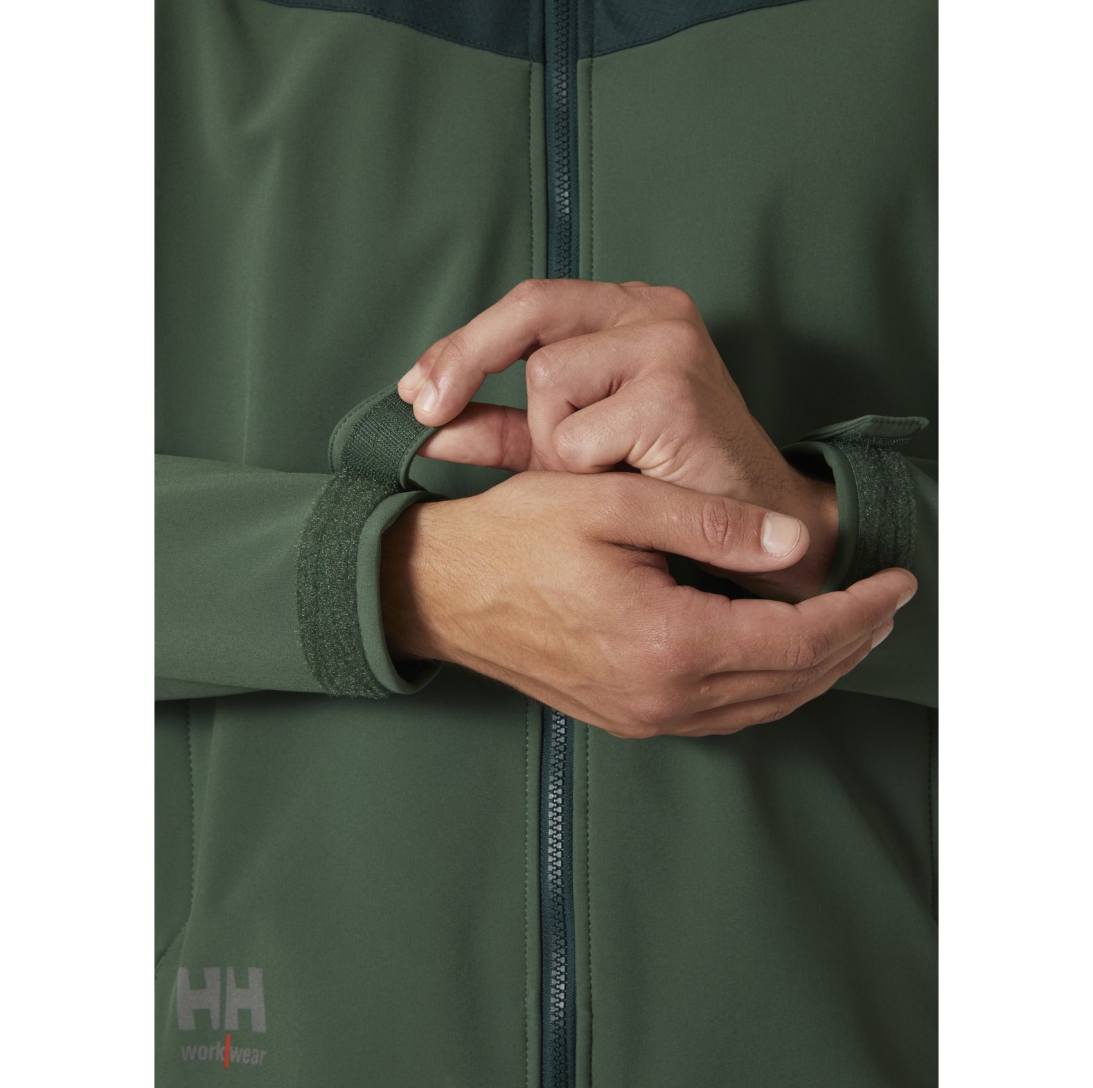 Helly Hansen Softshelljacke Oxford Hooded Spruce / Darkest Spruce - bei KOX online bestellen | XXHH74290GR