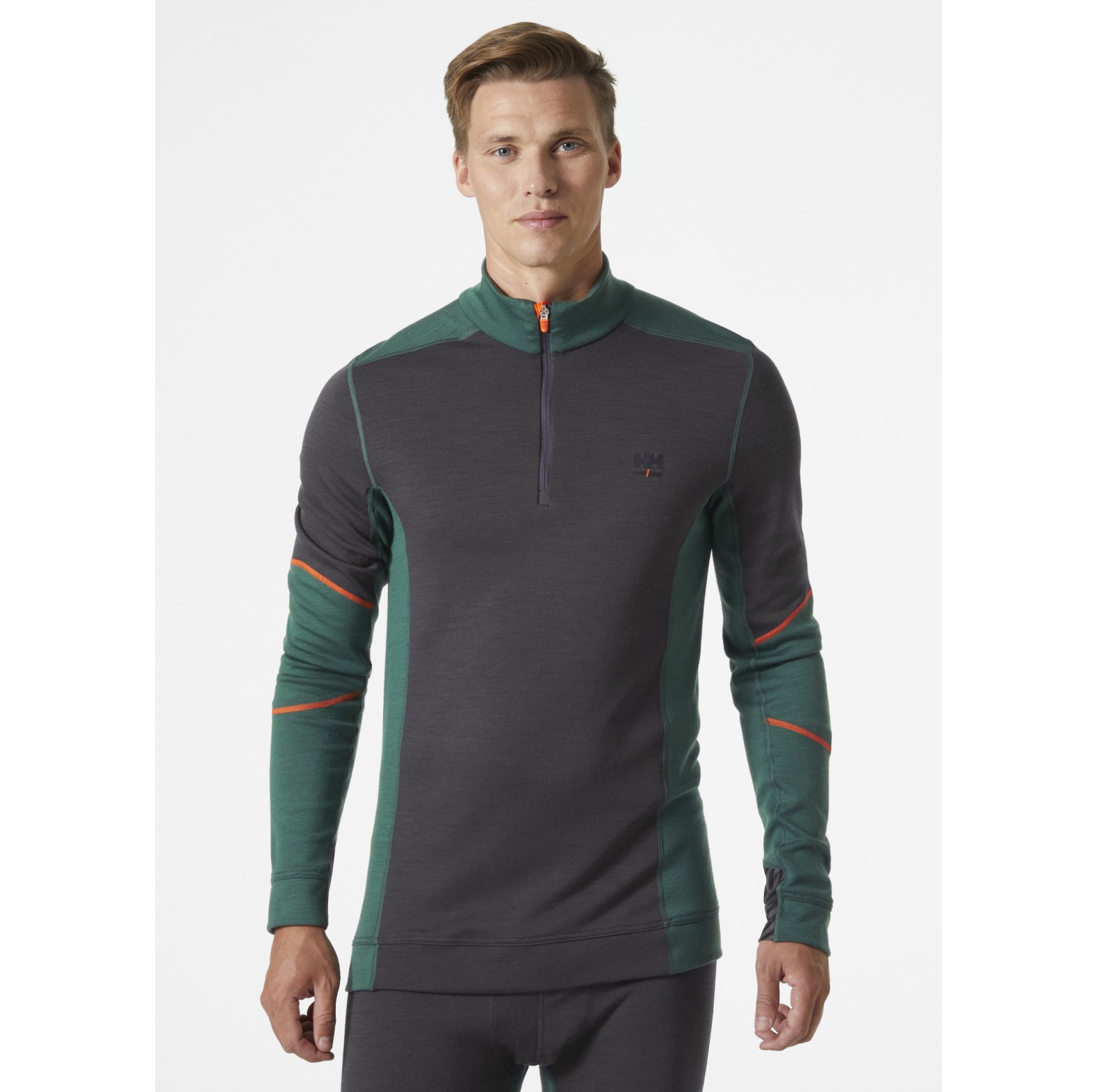 Helly Hansen Funktionshirt Lifa Merino langarm Green Ebony - bei KOX online bestellen | XXHH75107GR
