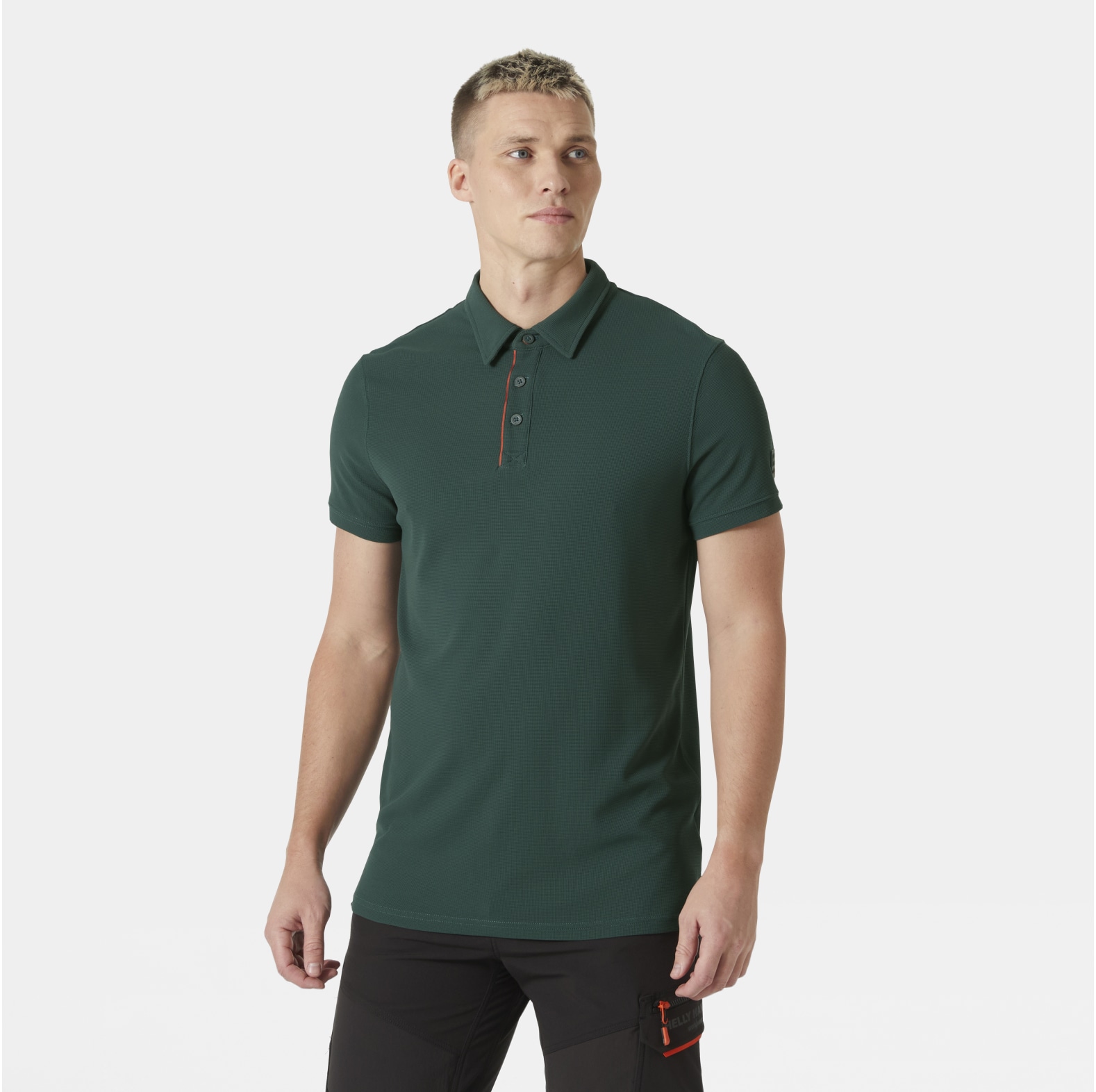 Polo tech Helly Hansen Spruce / Darkest Spruce - commander en ligne chez KOX | XXHH79248GR
