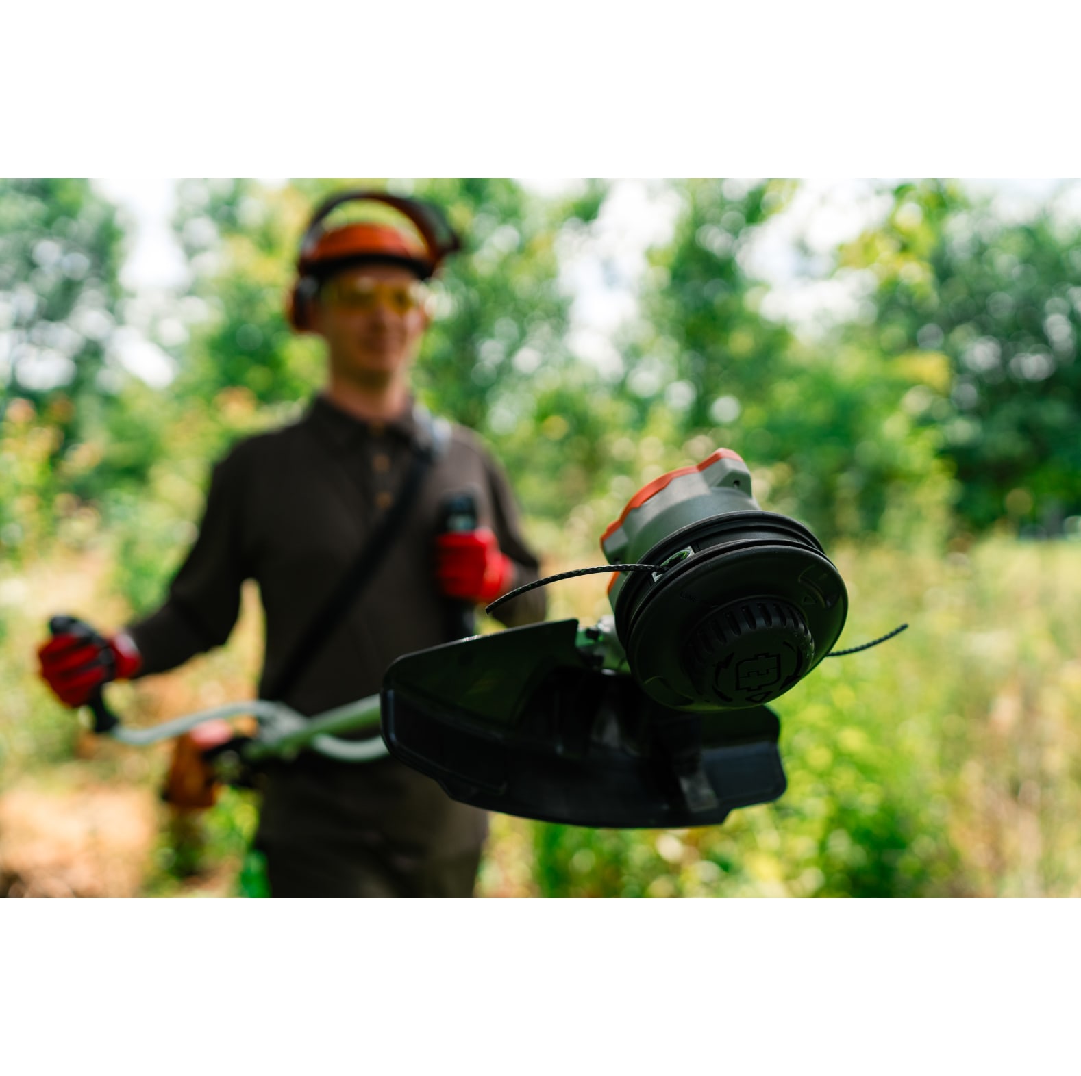 Tte de fil semi-automatique de 13 cm de diamtre/adaptateur: M8 x 1, 25 LHM et M10 x 1, 25 LHF - commander en ligne chez KOX | XXF402-21