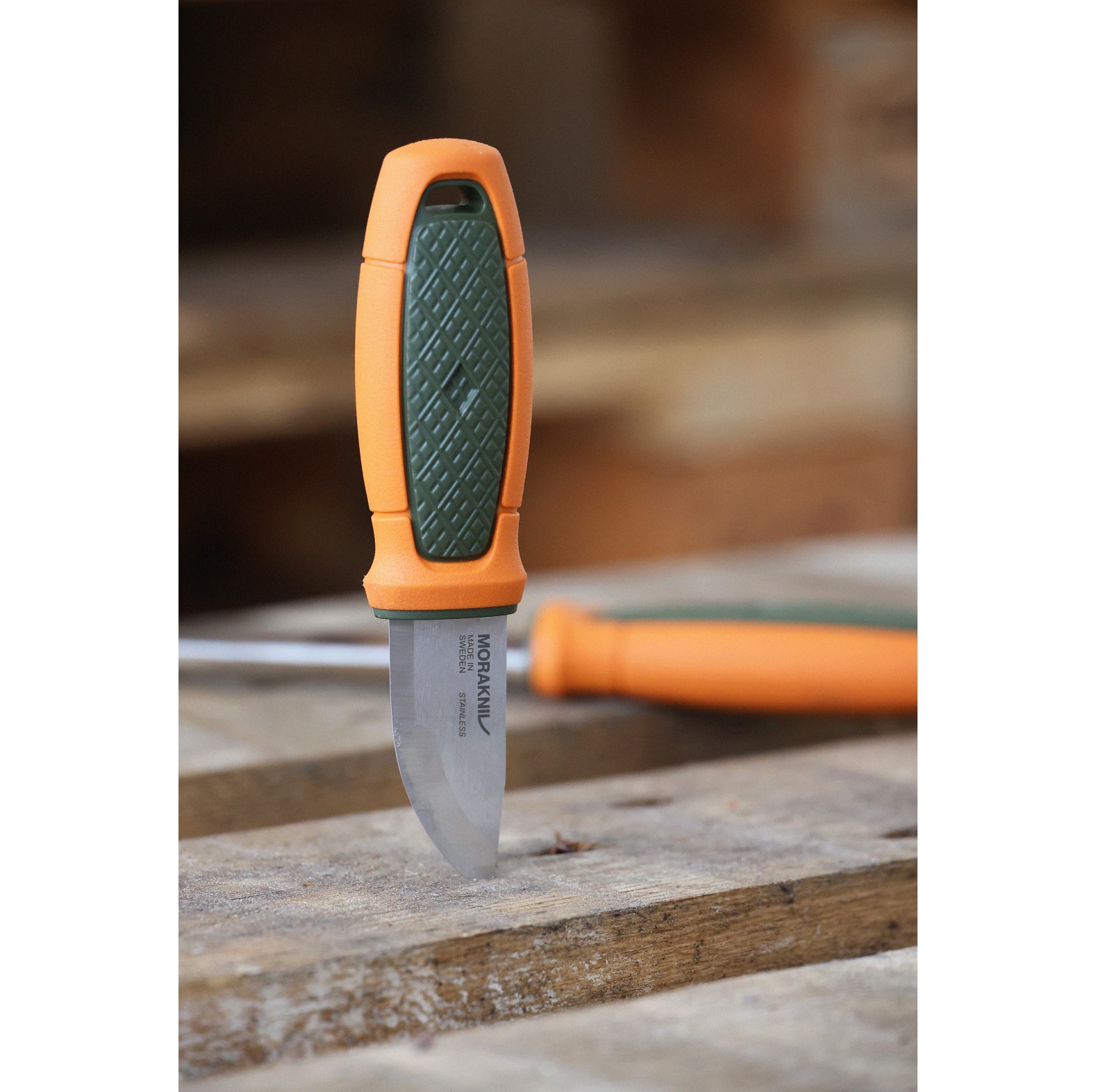 MORAKNIV Messer Eldris 5, 4 cm / Orange Olivgrn - bei KOX online bestellen | XXMO14237