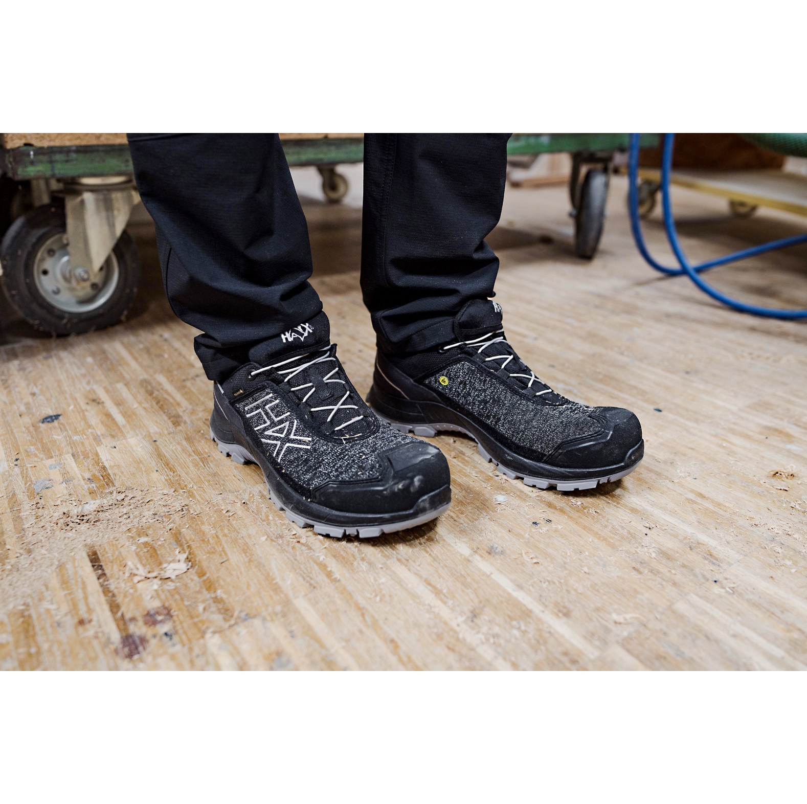HAIX Arbeitsschuhe / Sicherheitsschuhe Black Eagle Safety 400 C GTX Grey - bei KOX online bestellen | XX73409