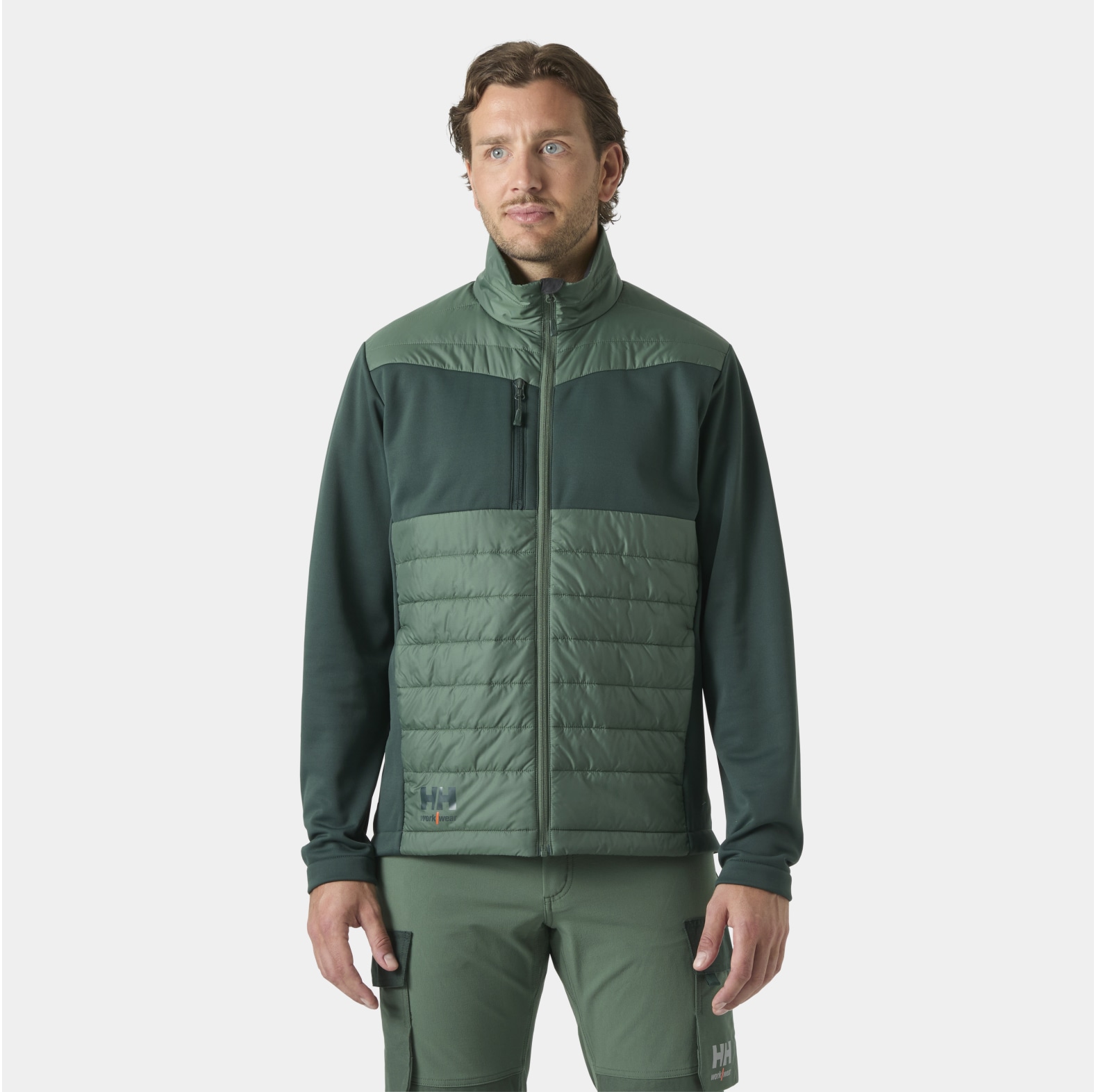 Helly Hansen Hybrid Insulated Jacke Spruce - bei KOX online bestellen | XXHH73370GR