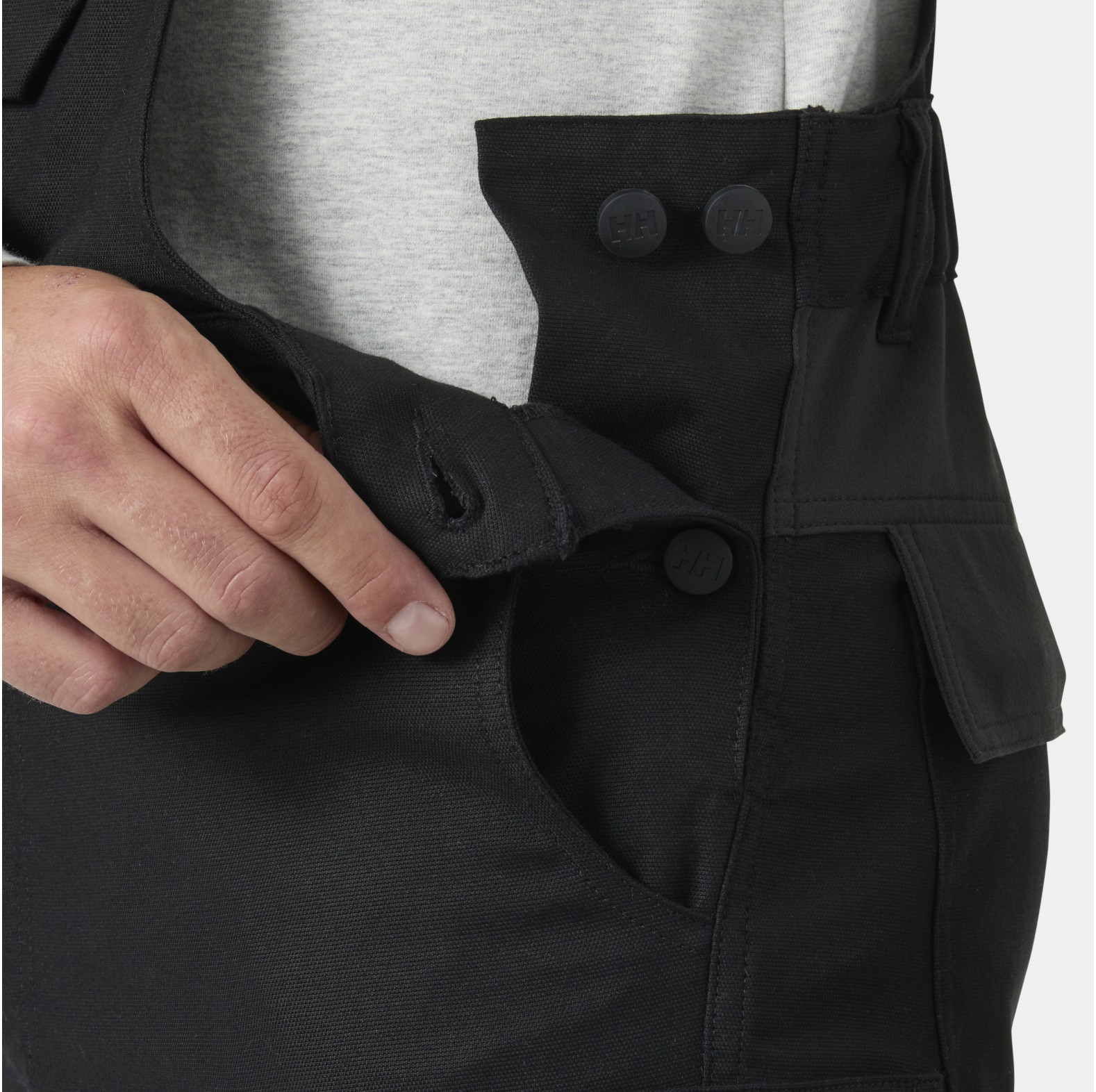 Helly Hansen Arbeitslatzhose Oxford 2.0 Connect Black - bei KOX online bestellen | XXHH77615S