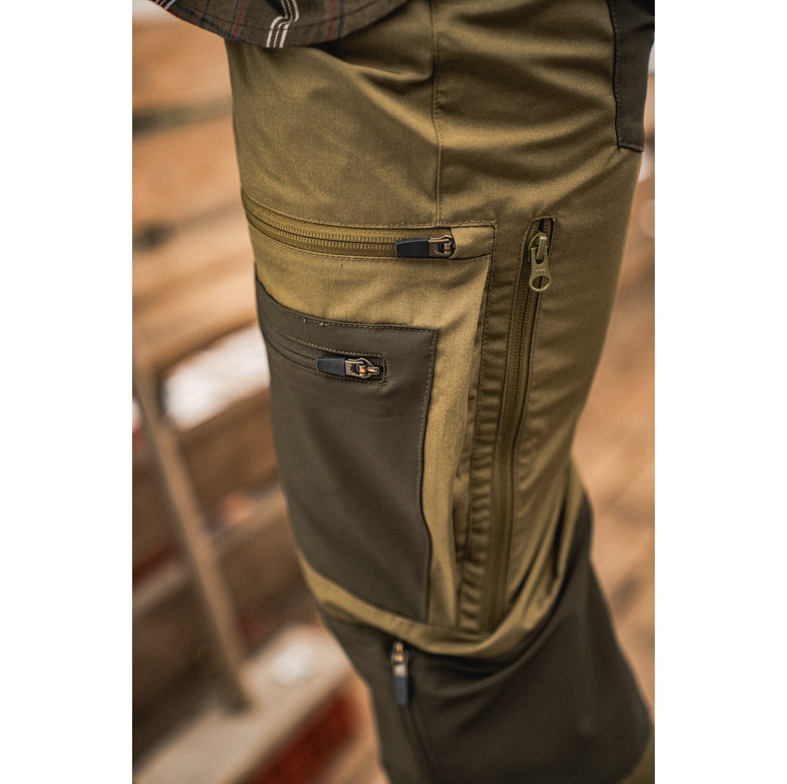 Seeland Jagdhose Hemlock Military Olive/Pine Green - bei KOX online bestellen | XXSL2830020