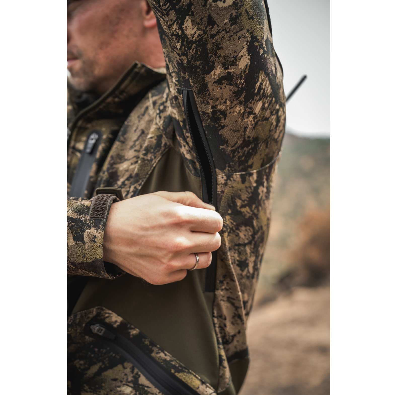 Seeland Jagdjacke Chaser Aero Camo InVis MPC Green - bei KOX online bestellen | XXSL3876013