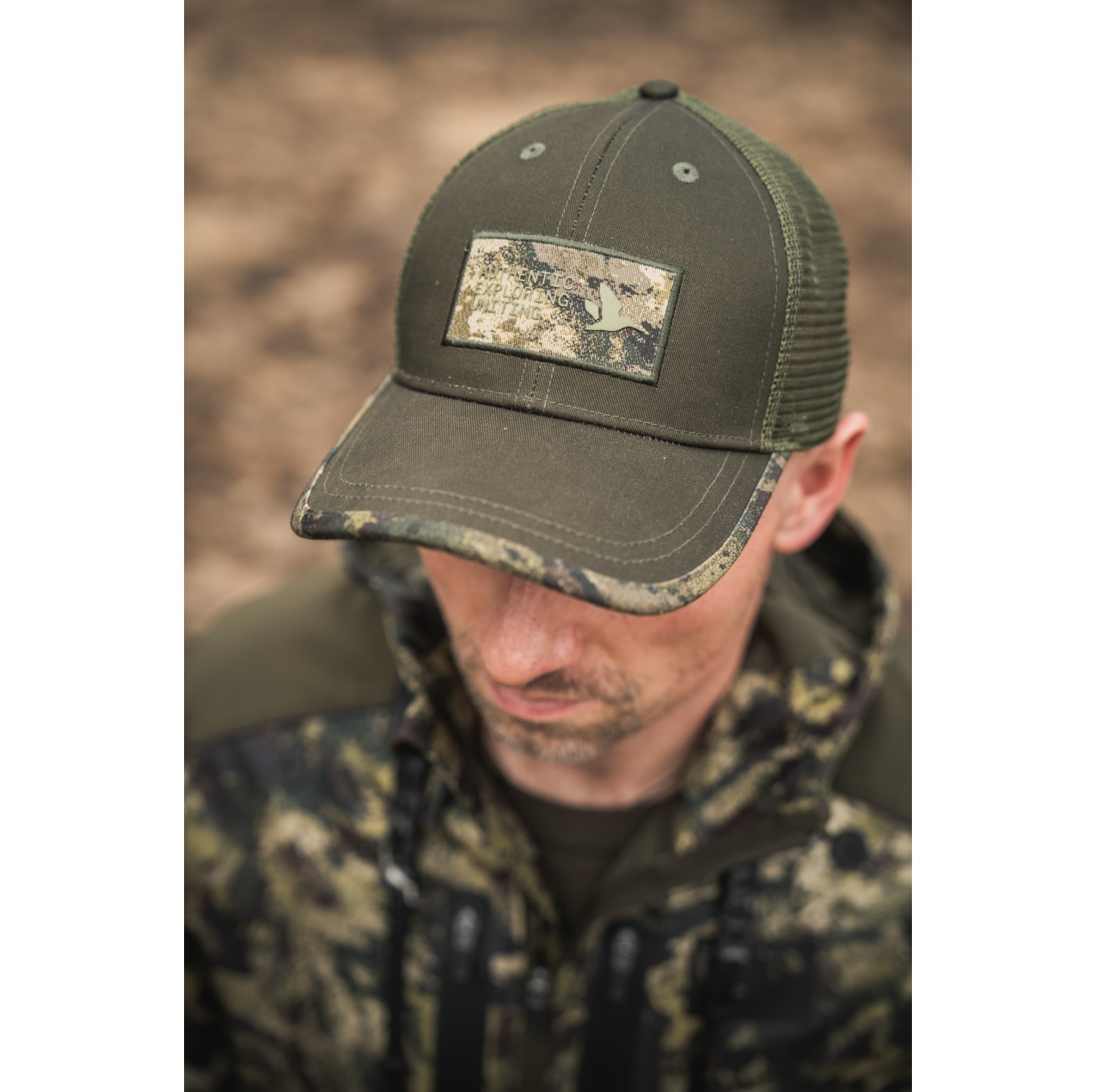 Seeland Jagd Cap Ganister Trucker Pine Green - bei KOX online bestellen | XXSL4280030
