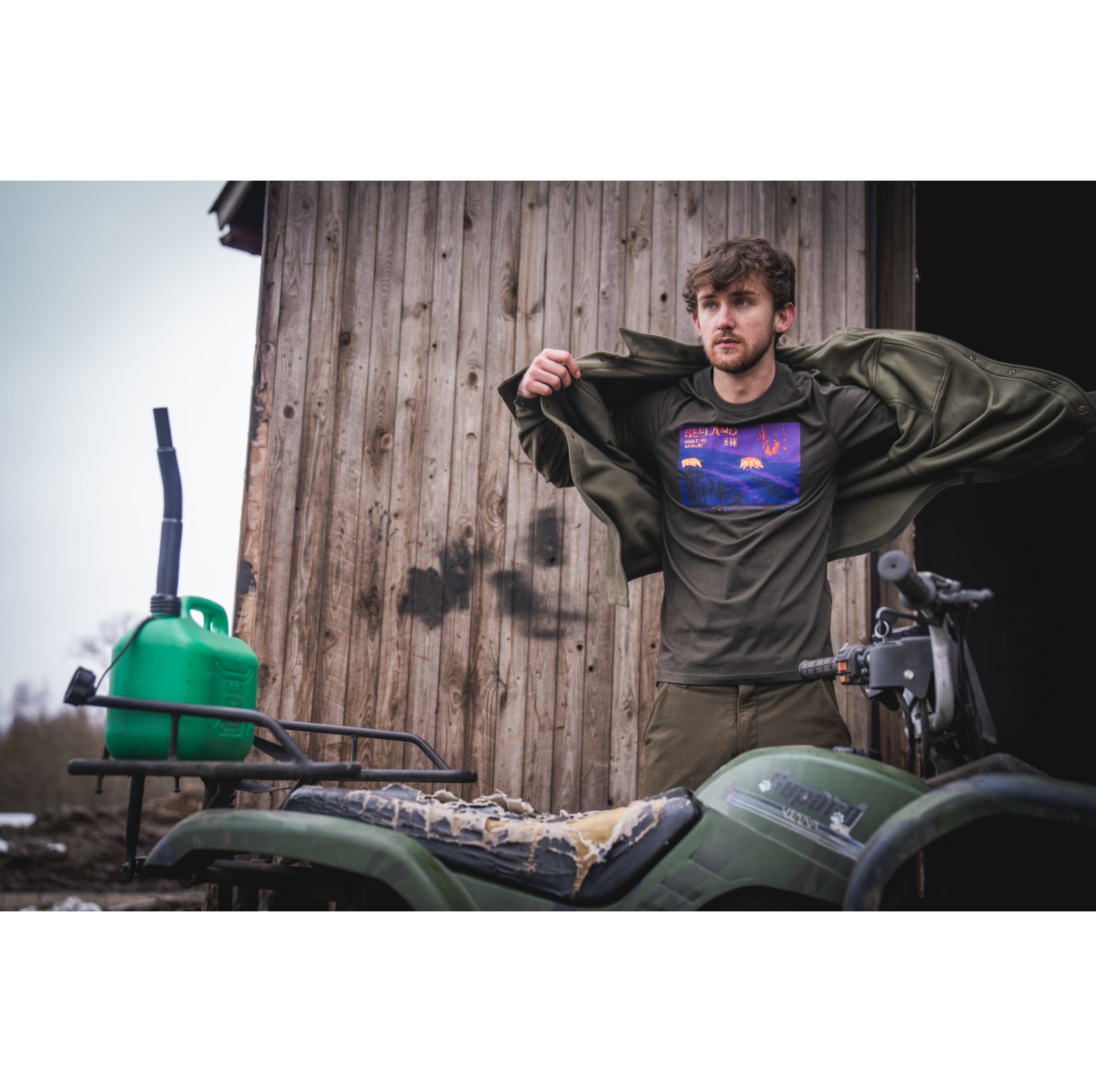 Seeland Jagdshirt Thermal Pine Green - bei KOX online bestellen | XXSL5180030