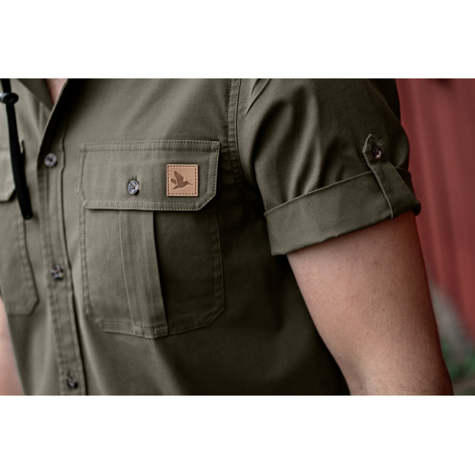 Seeland Selous Cargo Korte mouwen overhemd Grape Leaf - bij KOX online bestellen | XXSL6260031