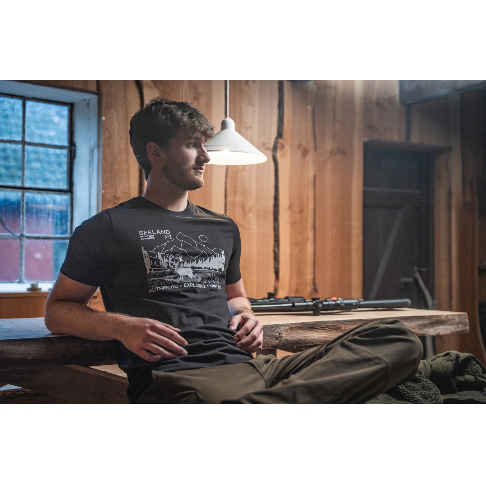 Seeland Jagdshirt Territory Black - bei KOX online bestellen | XXSL6451000