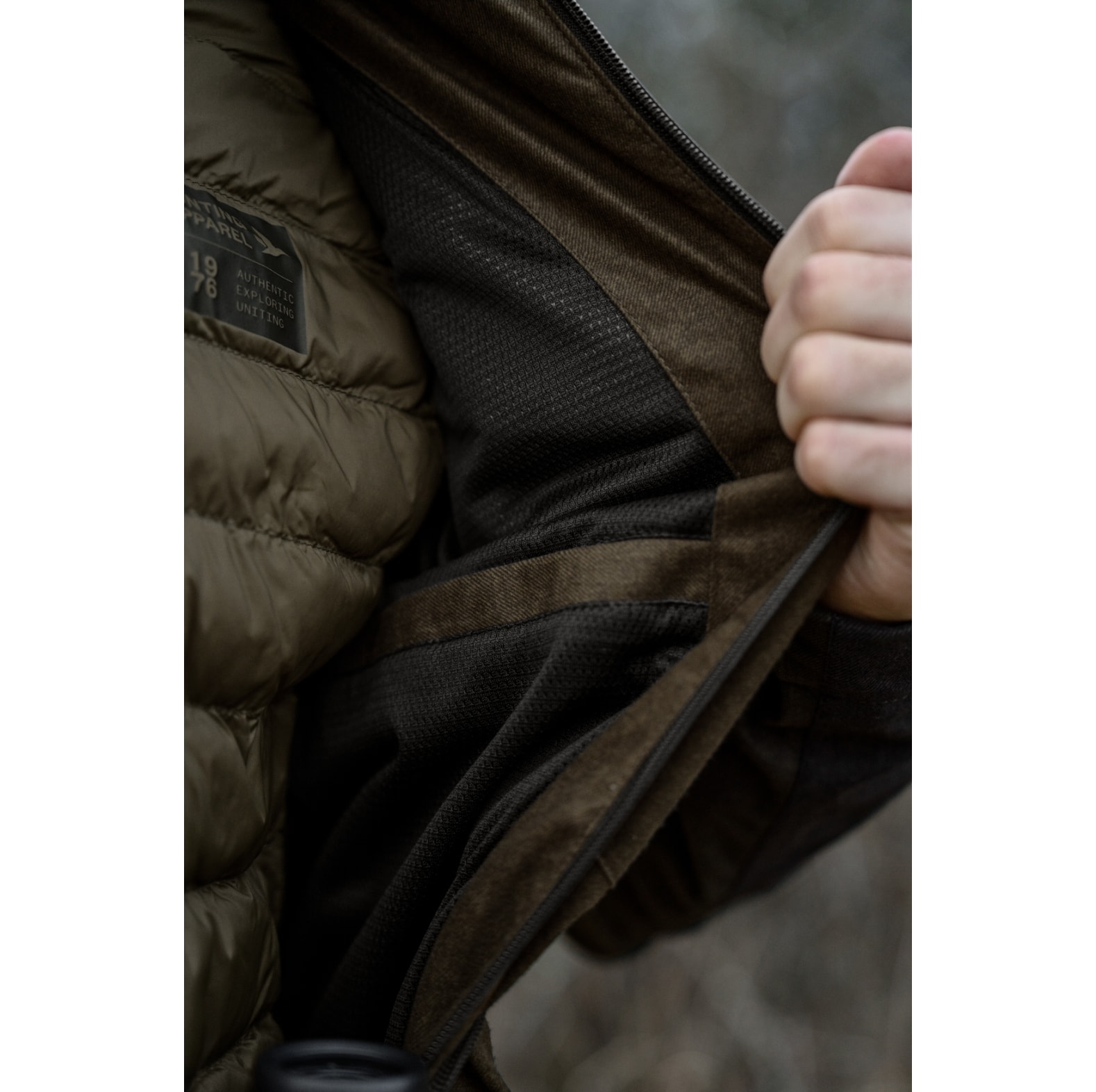Seeland Jagdjacke / Regenjacke Quest Pine Green Melange Gr��e 48 - bei KOX online bestellen | XXSL8000015-48