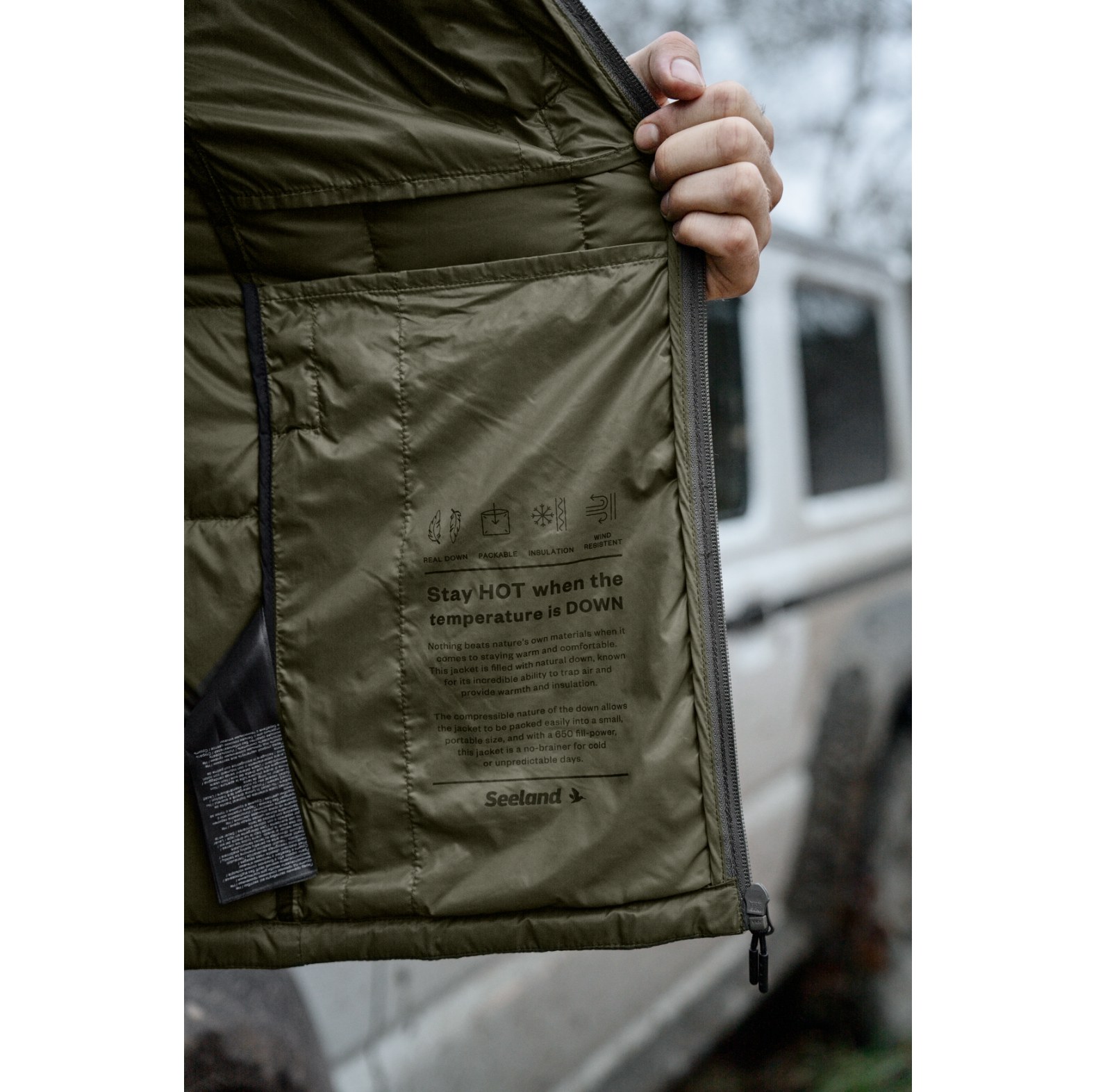 Seeland Jagdjacke Fahrenheit Ultimo Grape Leaf, Gr��e M - bei KOX online bestellen | XXSL8080031-M