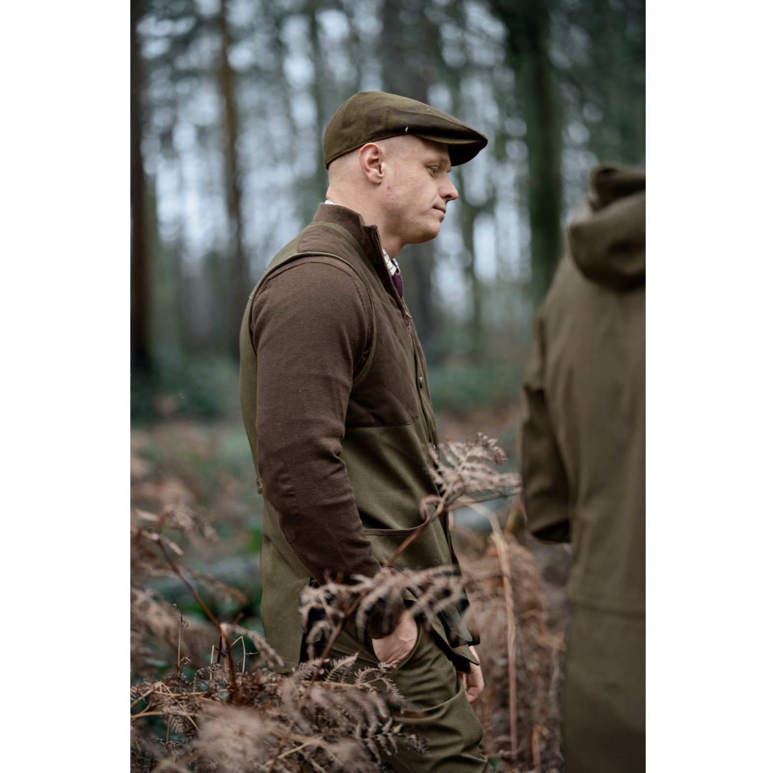 Seeland Jagdpullover Pine Half Zip Dark Brown - bei KOX online bestellen | XXSL9831007