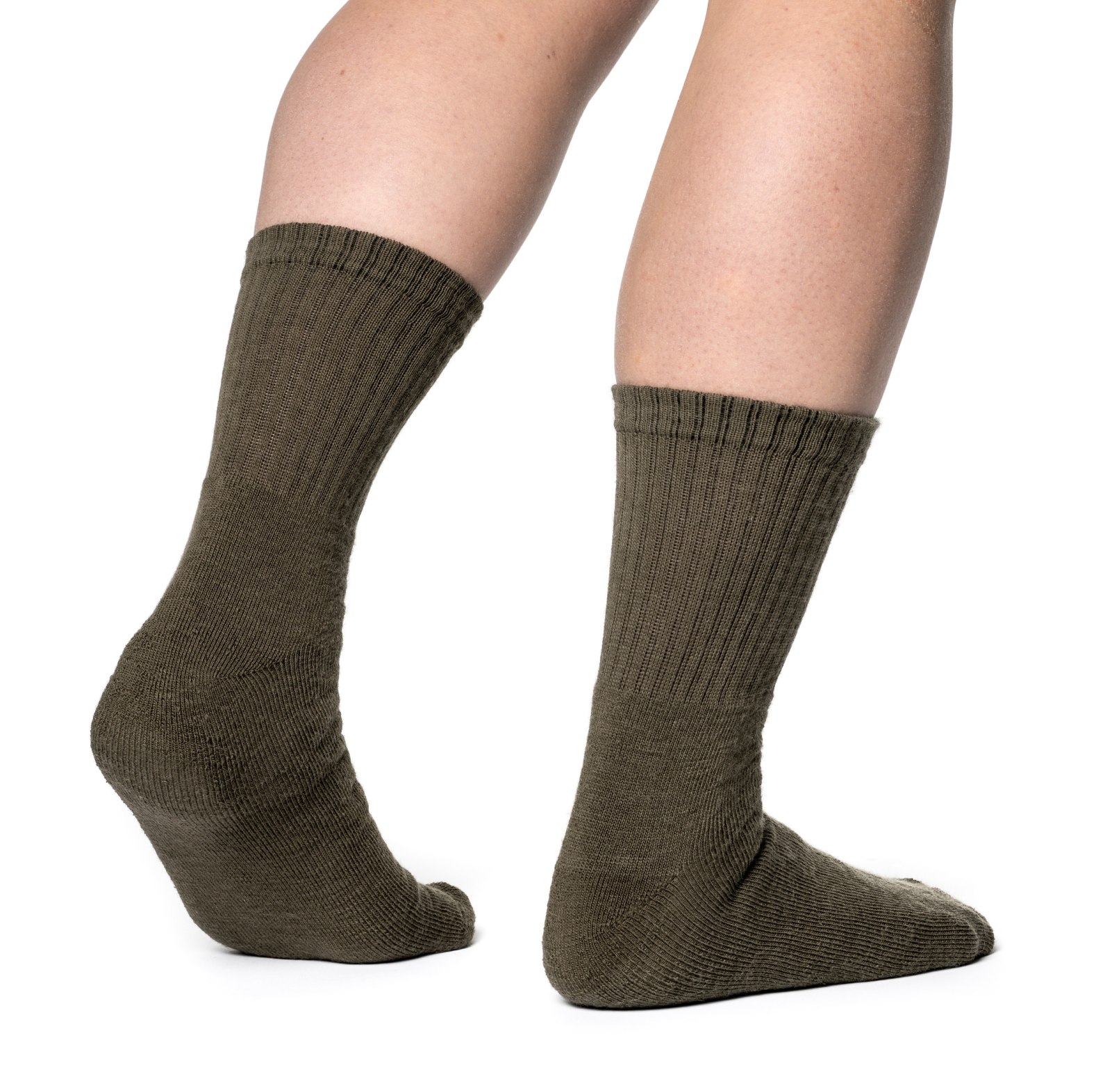 Woolpower Socks Classic 200 / sokken van merinowol pine green - bij KOX online bestellen | XXWP8412GR