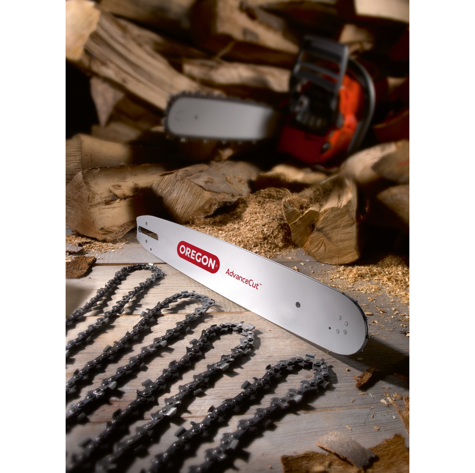  Oregon AdvanceCut-Satz Hobby mit Fhrungsschiene und 4 Sgeketten 3/8