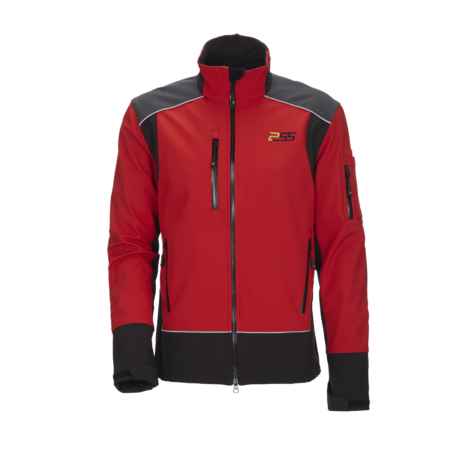 PSS Softshelljacke X-treme Shell Rot/Schwarz - bei KOX online bestellen | XX76111