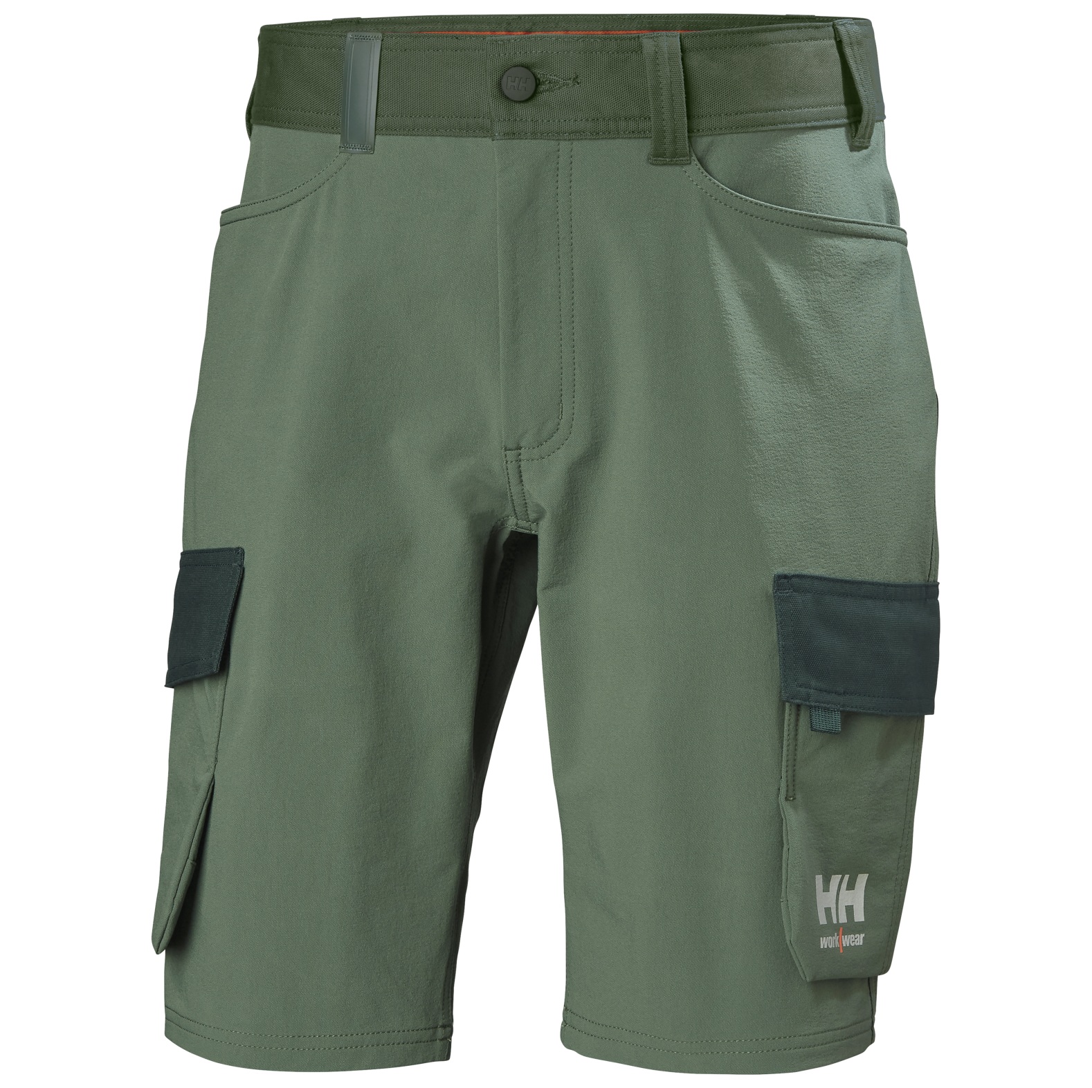  Short de travail Helly Hansen Oxford 4X Cargo Spruce / Darkest Spruce - commander en ligne chez KOX | XXHH77508GR 