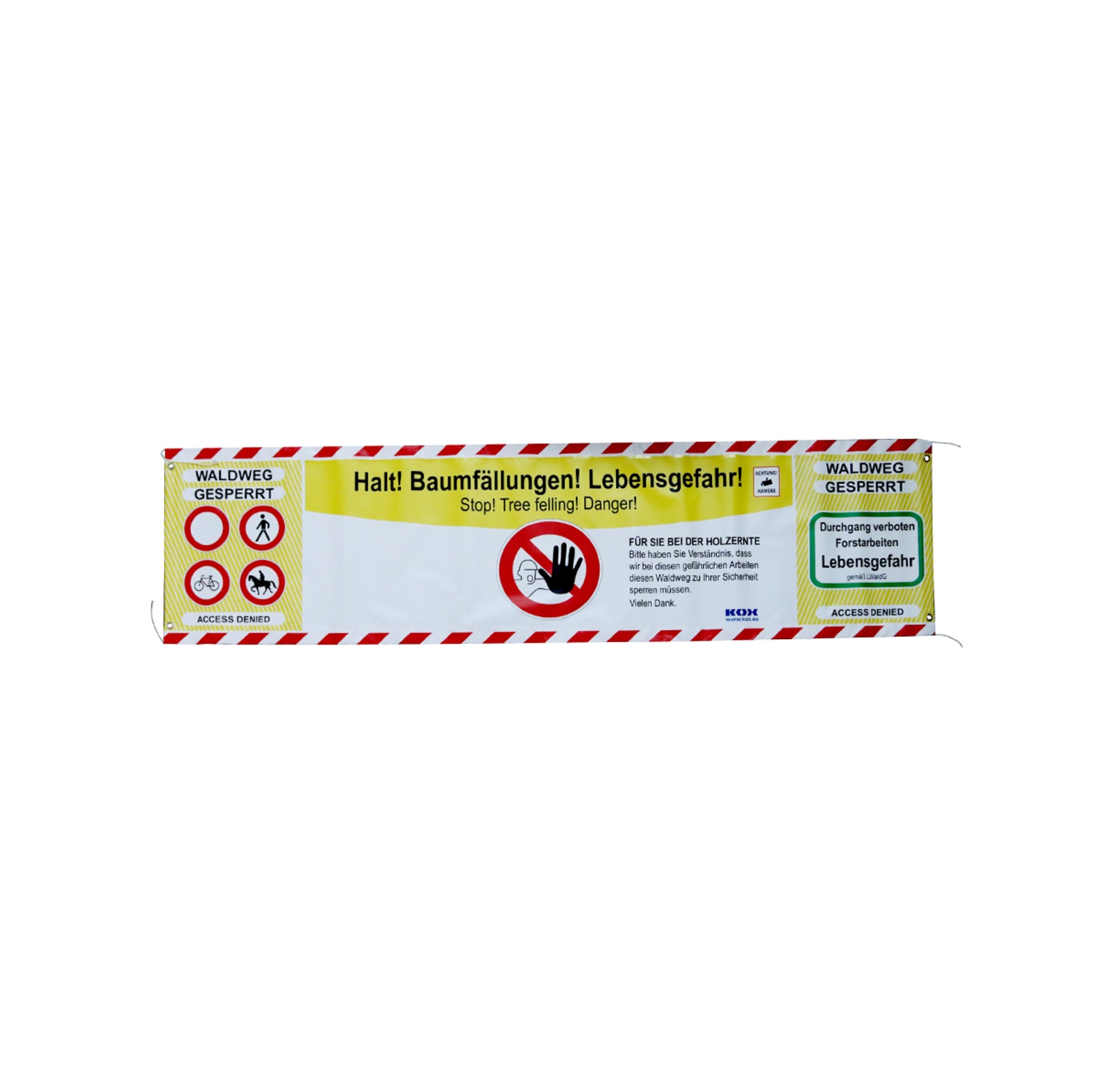  KOX Warn-/Absperrbanner DE 