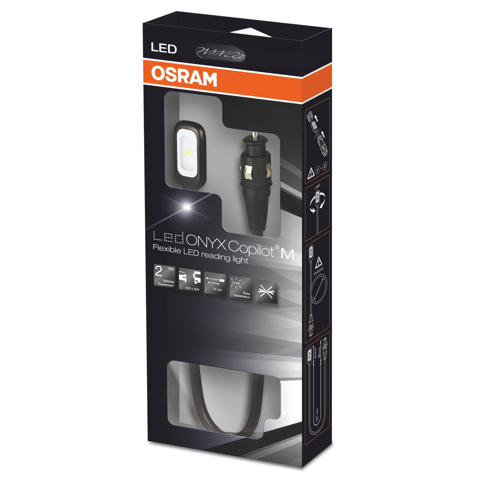 Osram LED Arbeitsleuchte ONYX COPILOT LED-Leselicht - bei KOX online bestellen | XXASOCOM7