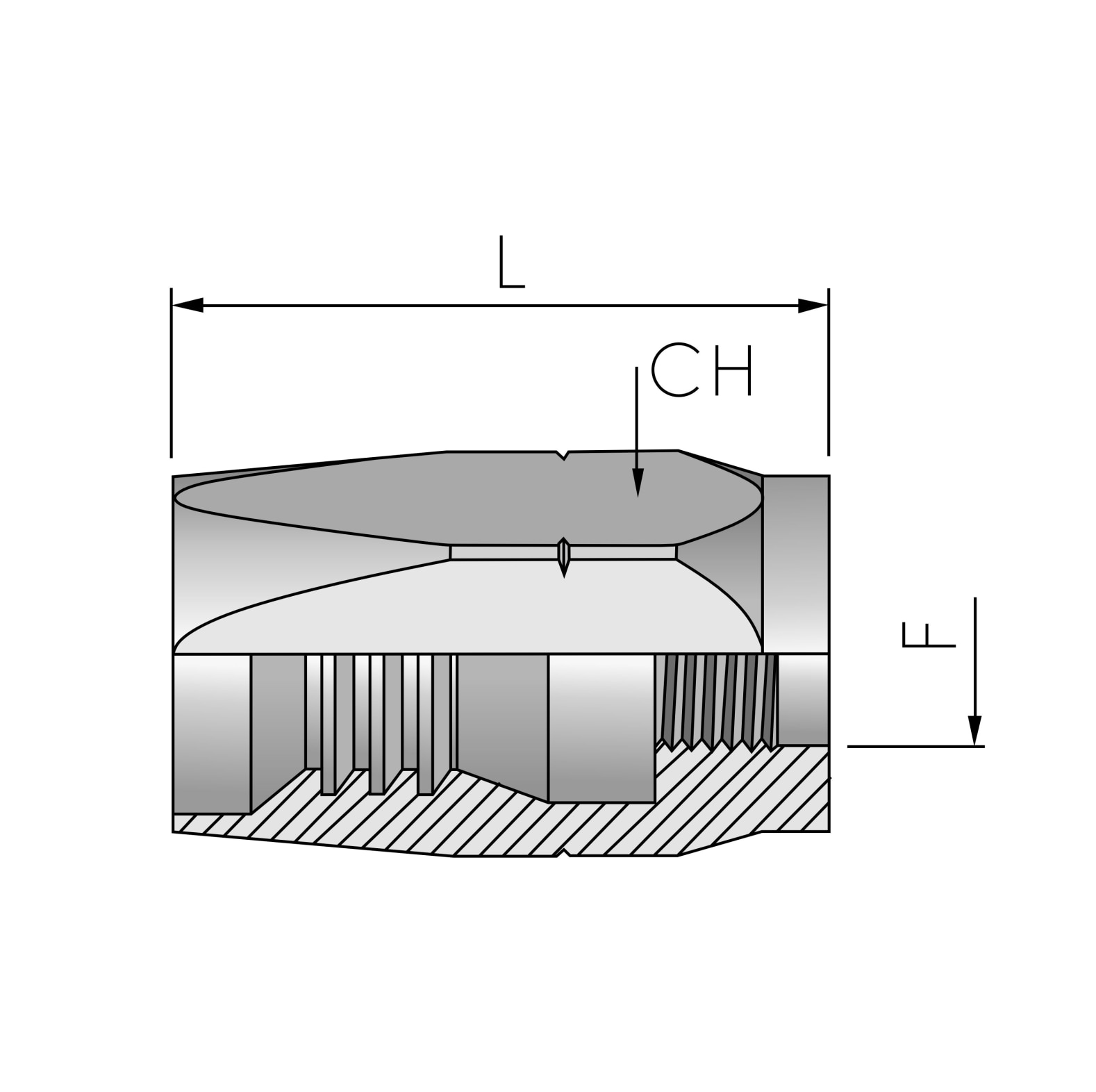  FB Hydraulic Hlsen - bij KOX online bestellen | XXST50010-0000 