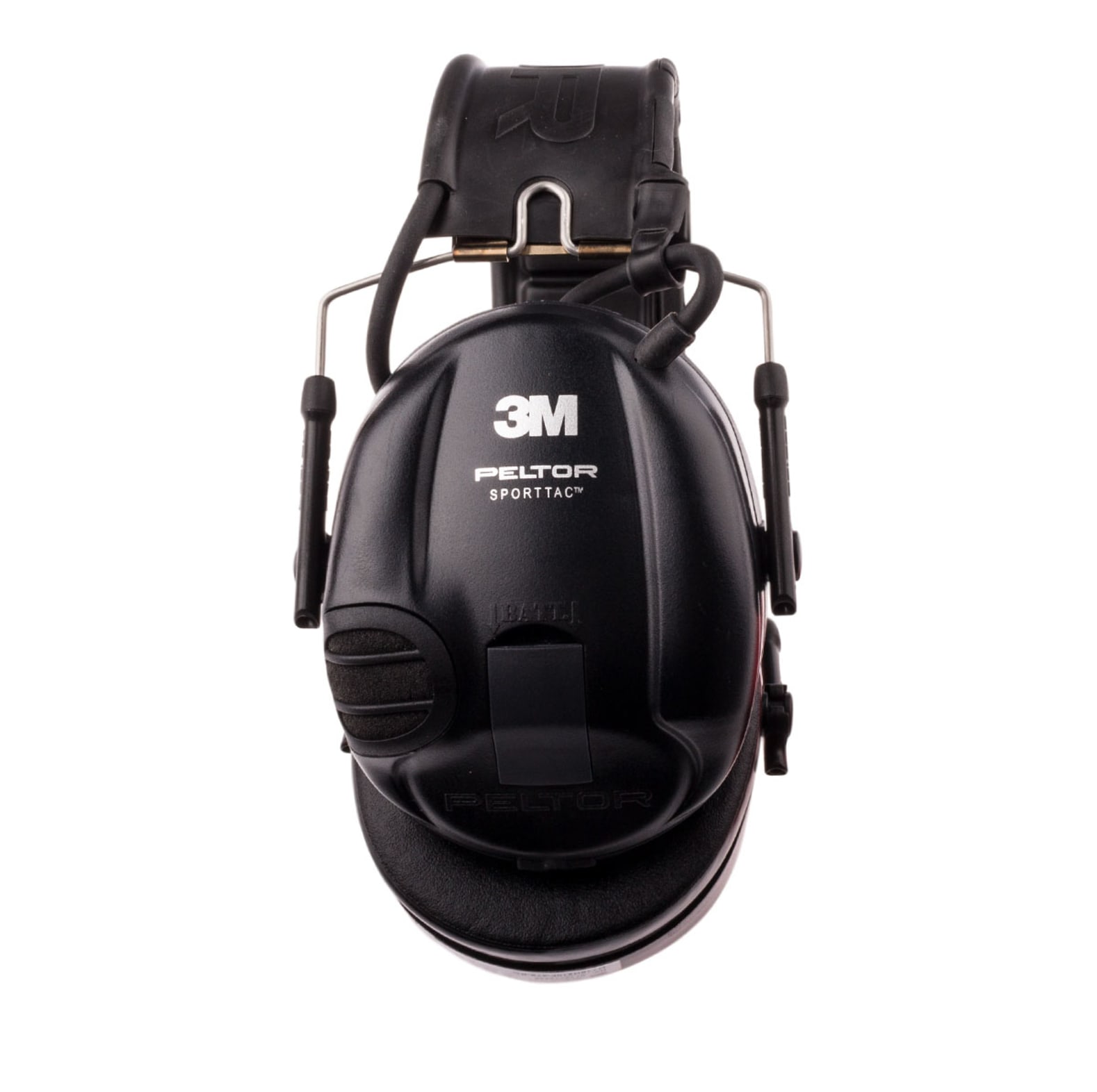 3M Gehrschutz Peltor SportTac Schwarz/Rot - bei KOX online bestellen | XX74616