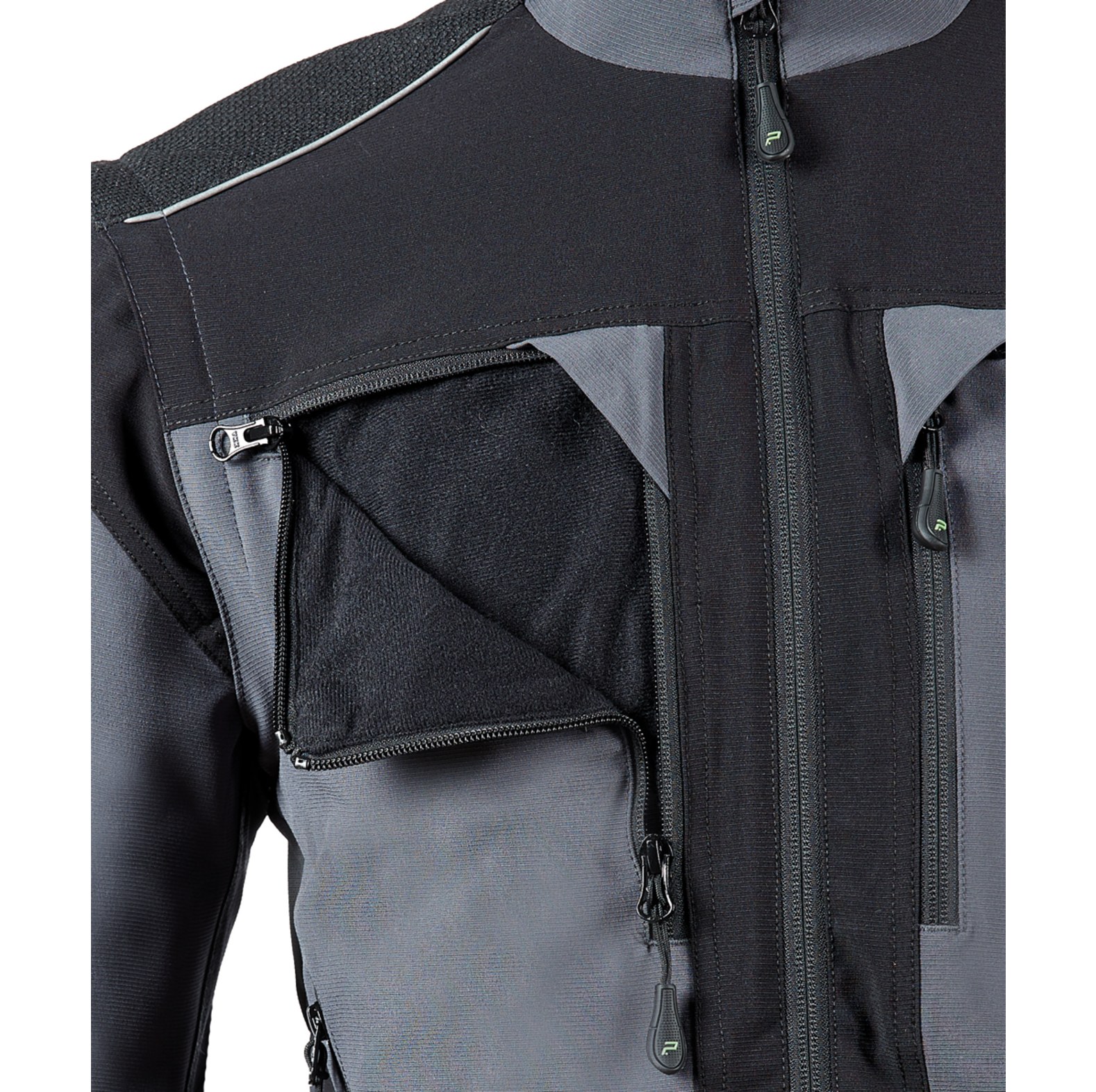 PSS Funktionsjacke X-treme Vario Grau/Schwarz - bei KOX online bestellen | XX71424