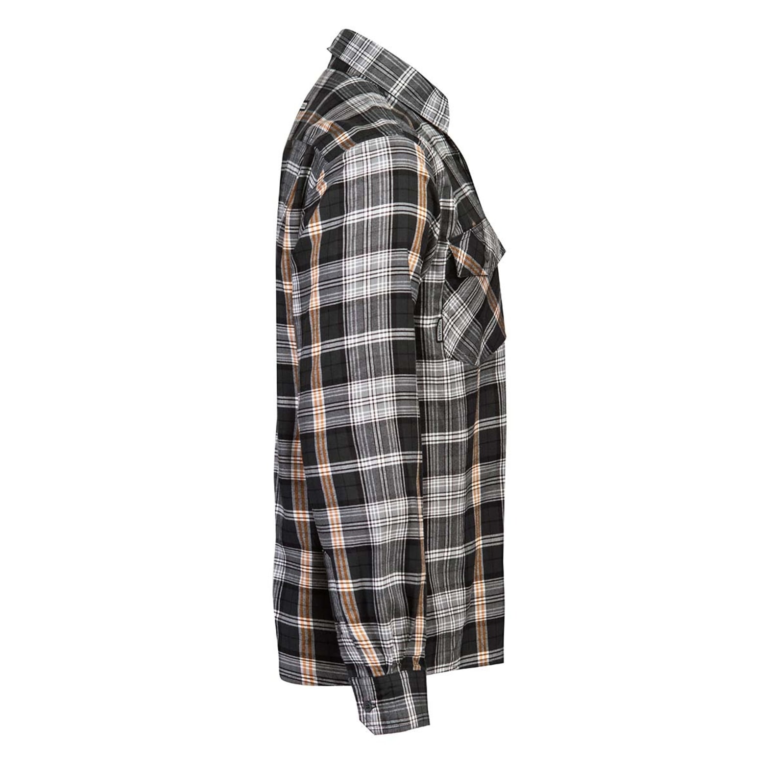 Chemise bucheron flanelle Jobman 5138 gris - commander en ligne chez KOX | XXJB5138G