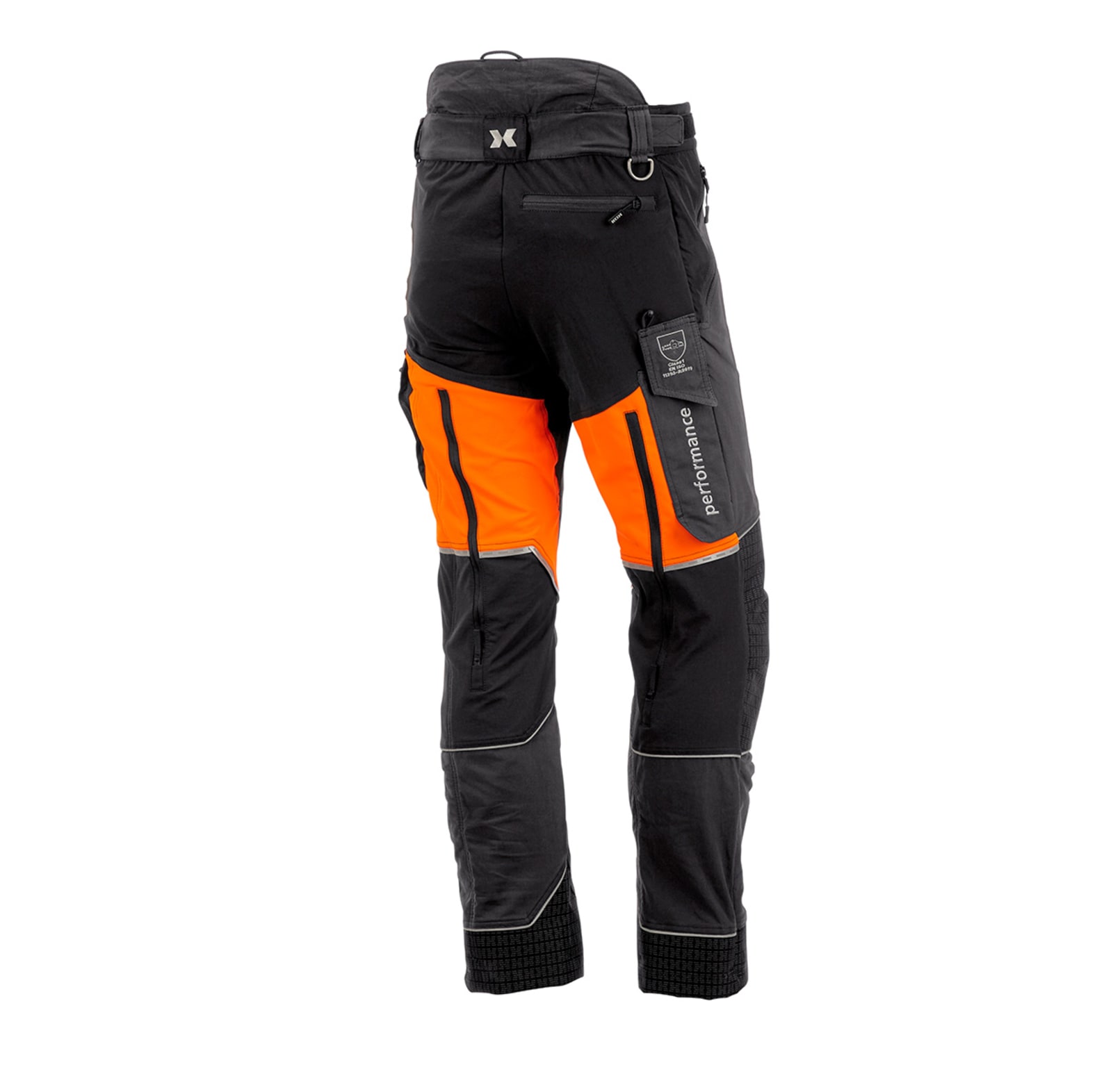 KOX Schnittschutzhose Performance Anthrazit/Orange - bei KOX online bestellen | XX71234